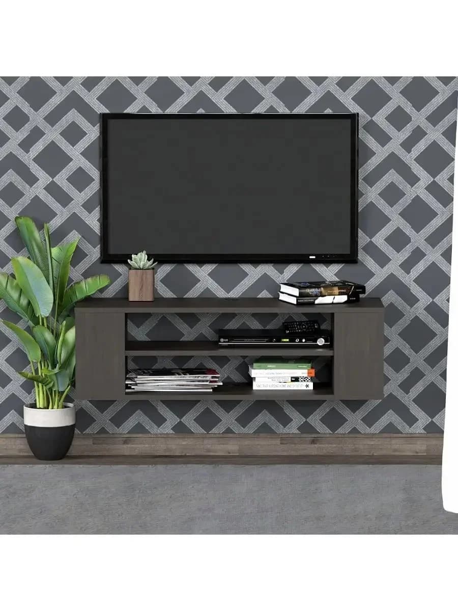 TV üçün tumba 17, laminat, venge, 30.1х28.8х100 sm — image 3