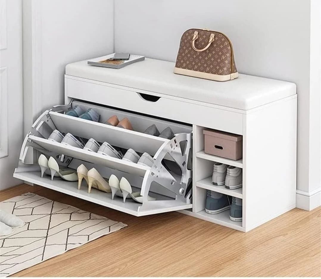 Ayaqqabı üçün tumba S011, laminat, 59.7x100x34 sm — изображение 2
