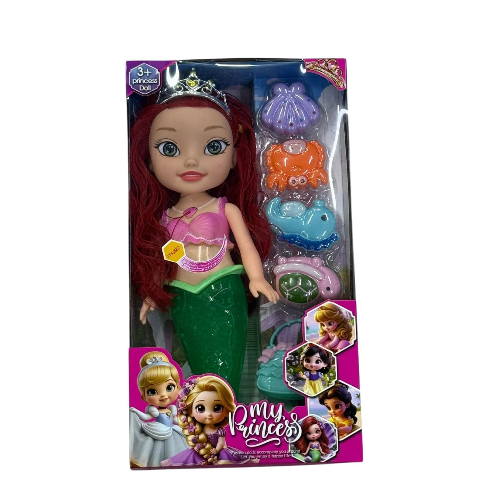 Kukla Cute Girl 2023-09, 30 sm, 3+ yaş