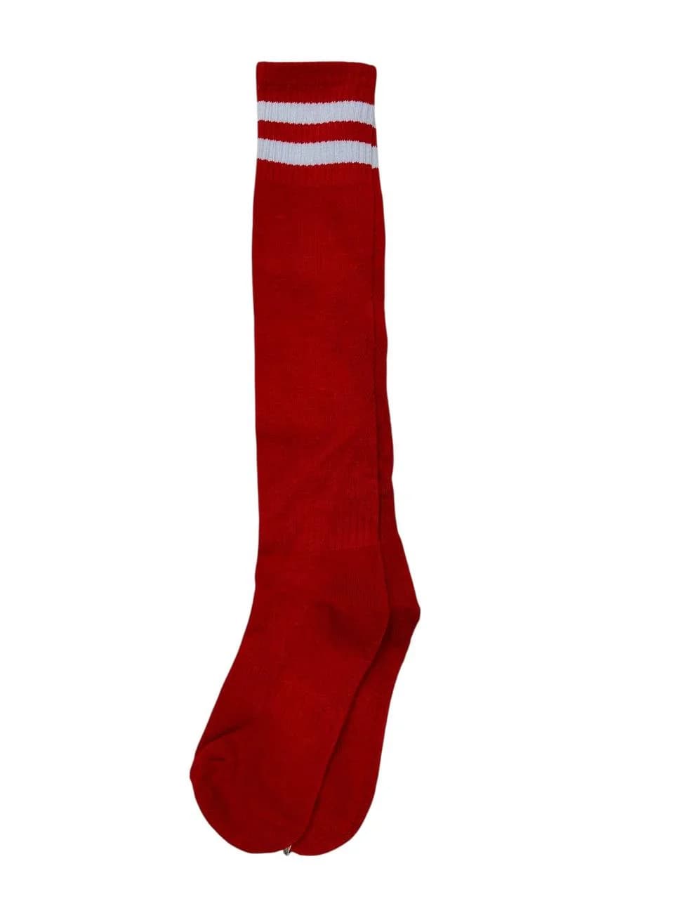 Futbol üçün getr S767, poliester, qırmızı, ölçü One Size