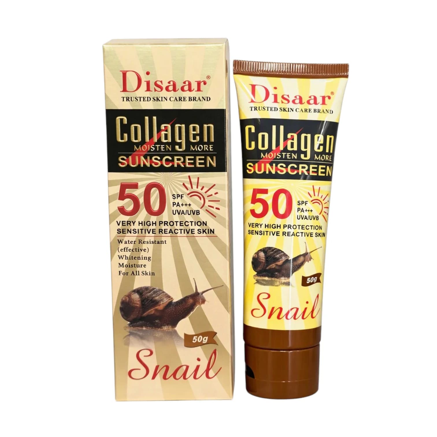 Günəşdən qoruyucu krem Disaar Collagen SPF50, 50 q