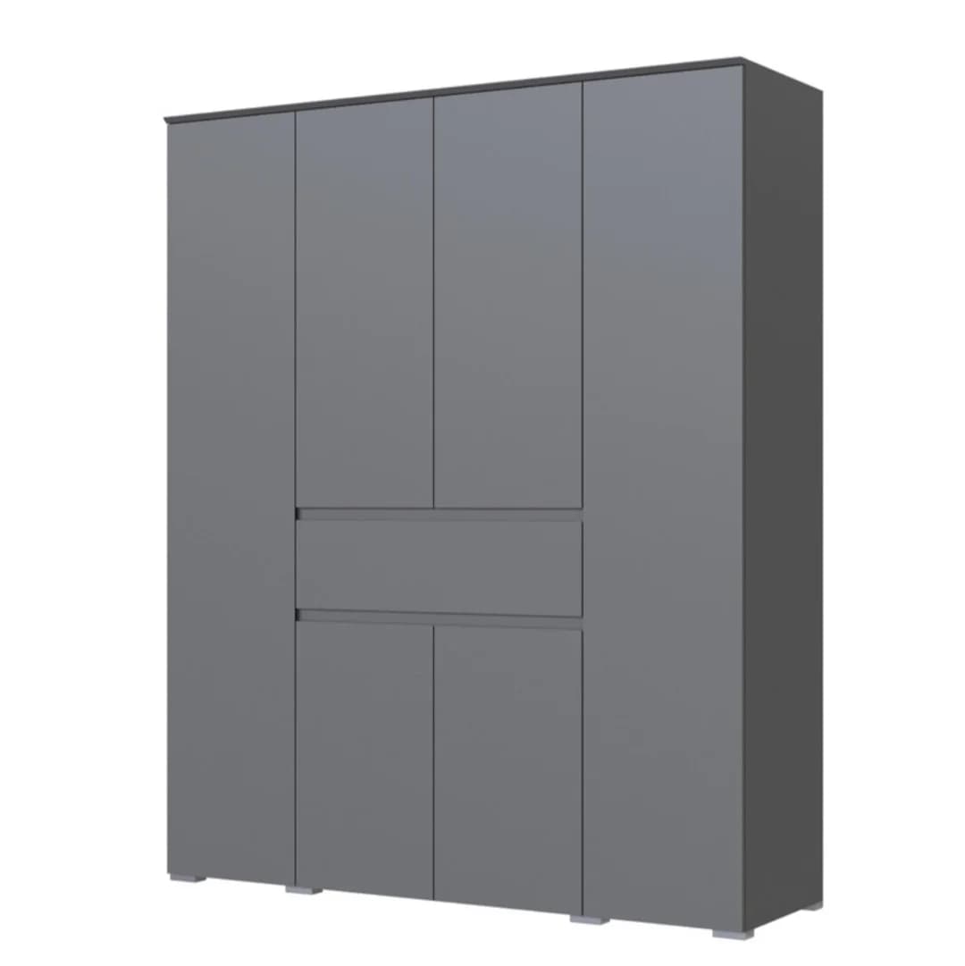 Şkaf SO80, laminat, antrasit, 50x160x200 sm