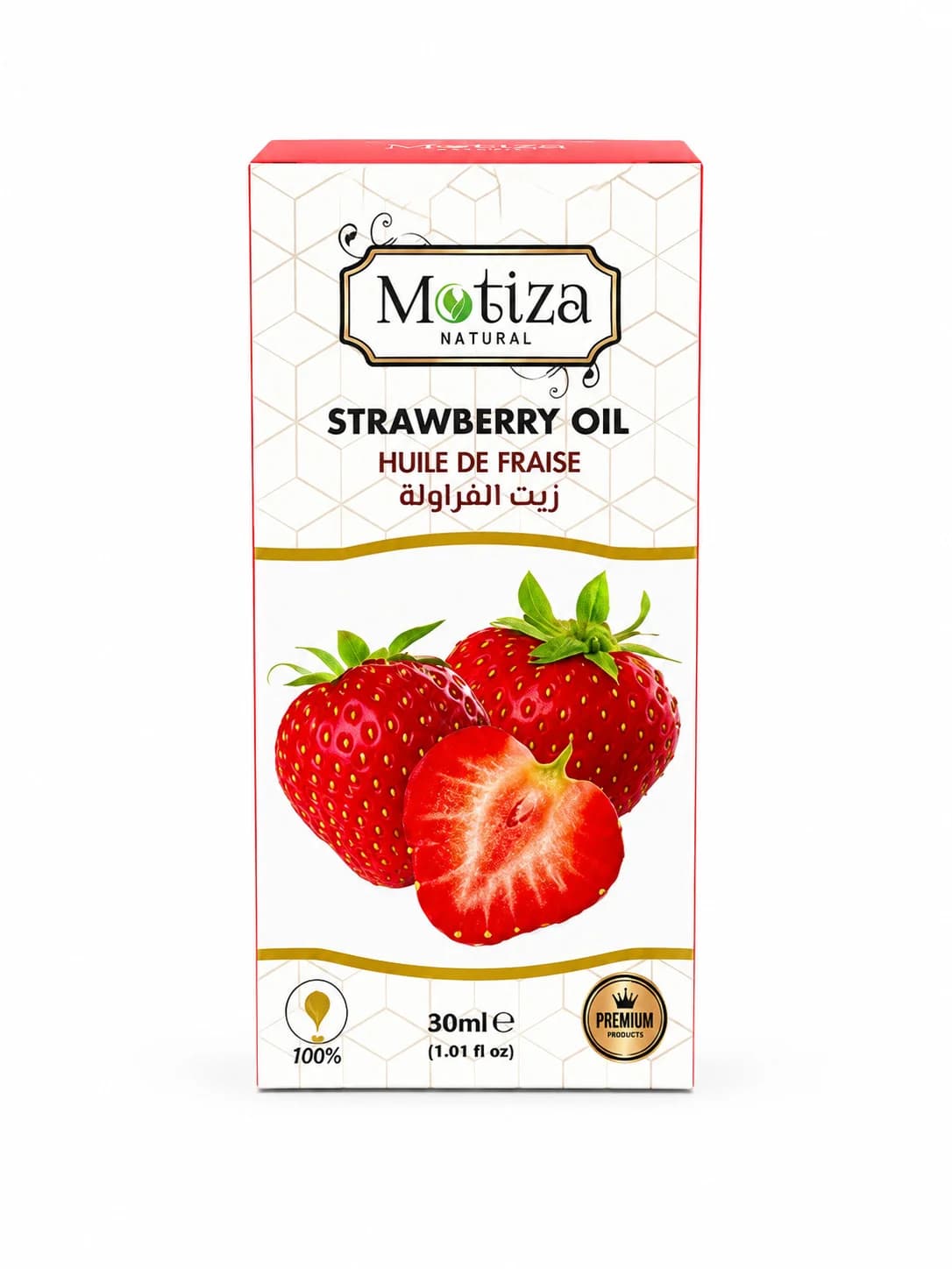 Kosmetik yağ Motiza Çiyələk, 30 ml