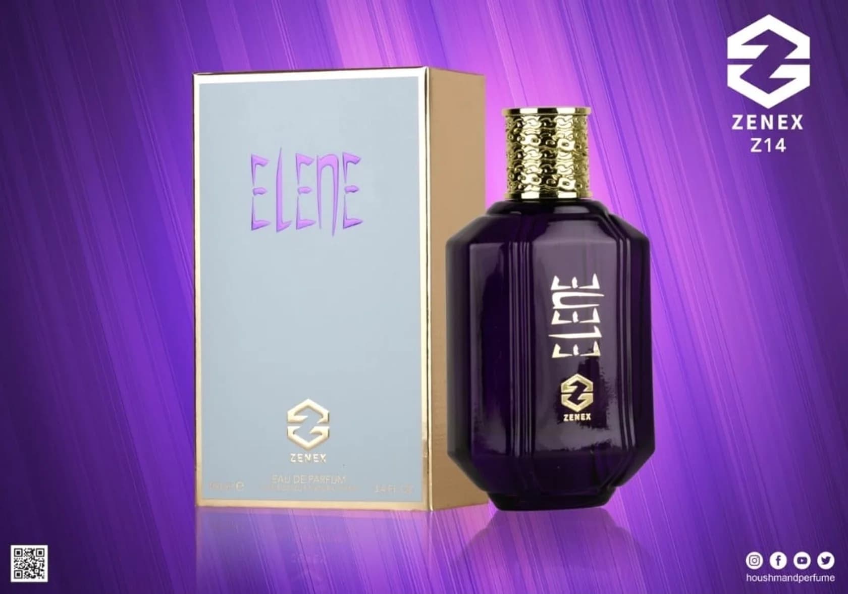 Zenex Elene qadınlar üçün ətir suyu 100 ml