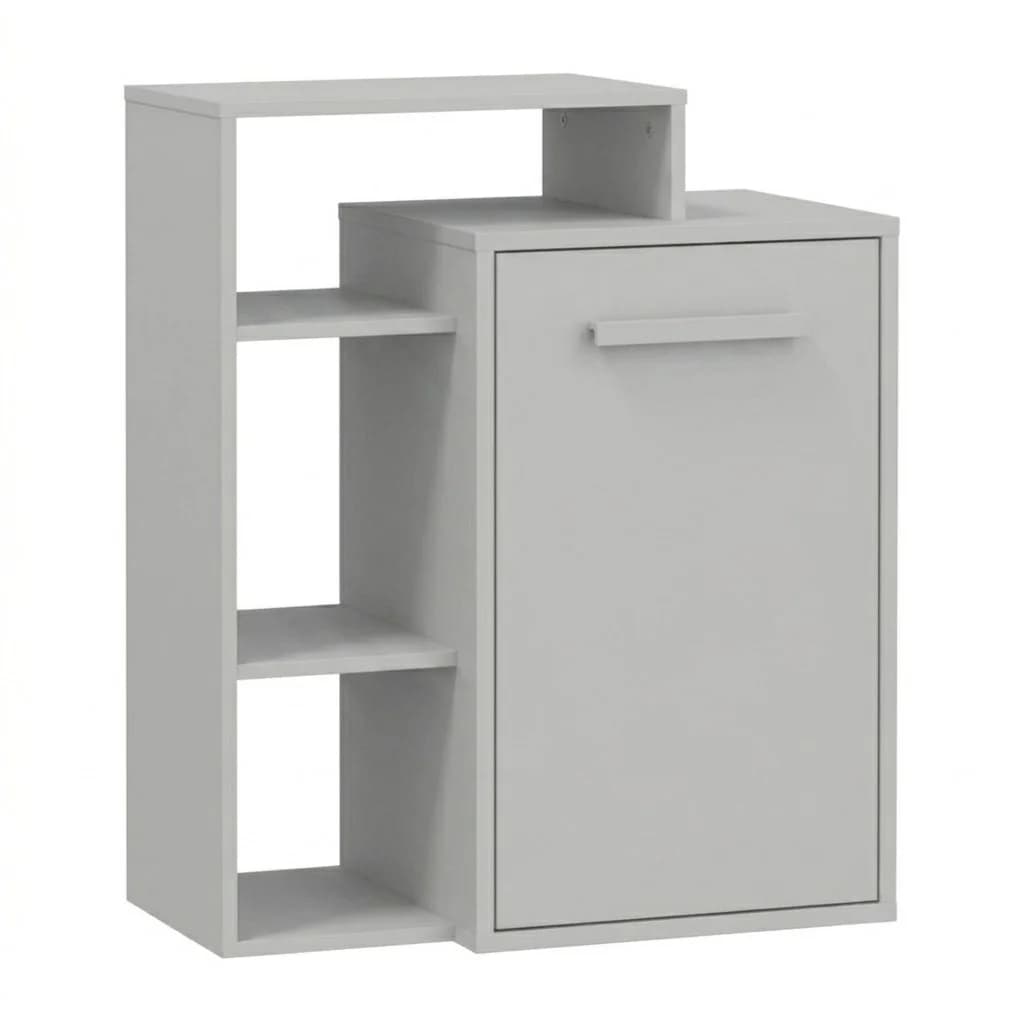 Tumba ayaqqabılar üçün MB2, laminat, 85x85x35 sm, boz