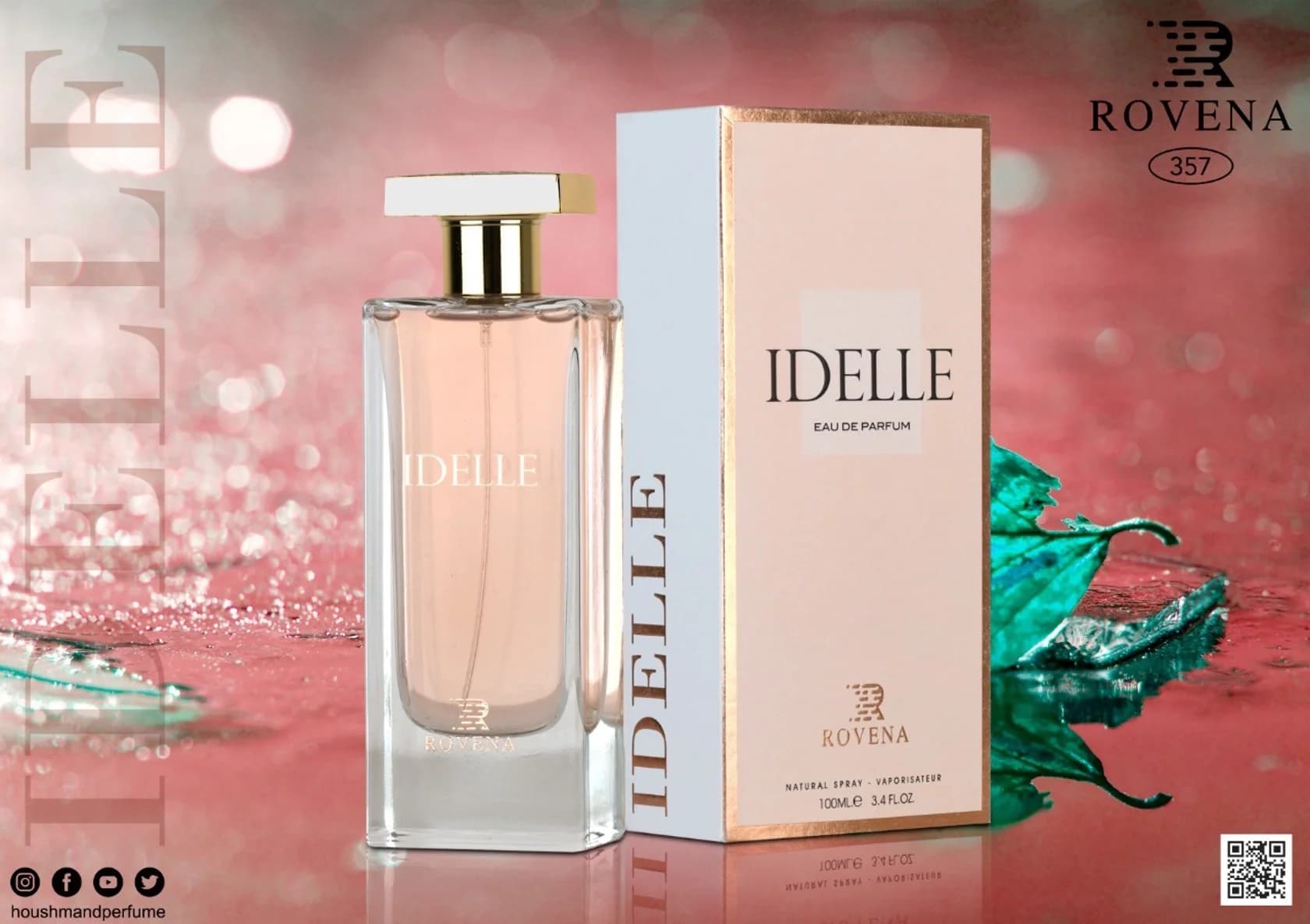 Rovena Idelle qadınlar üçün ətir suyu 100 ml