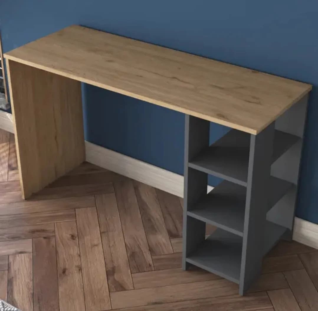 Kompüter masası SO0029, laminat, antrasit/bej, 120x50x73.8 sm — изображение 4