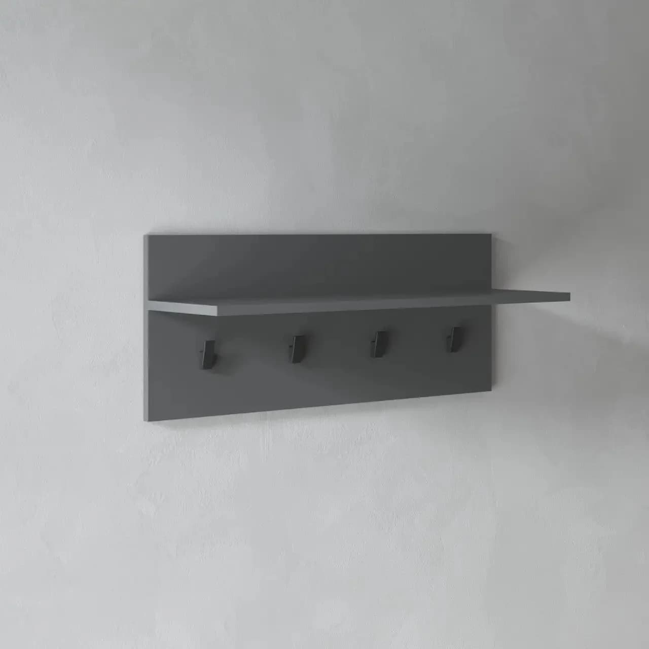 Asılqan Yagmur, laminat, antrasit, 80x32 sm