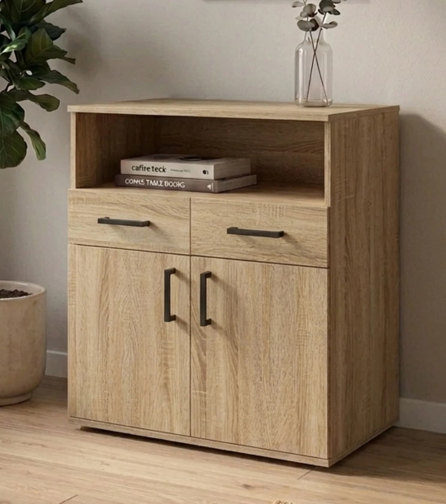 Tumba MB16, sonoma, laminat, 80x70x45 sm