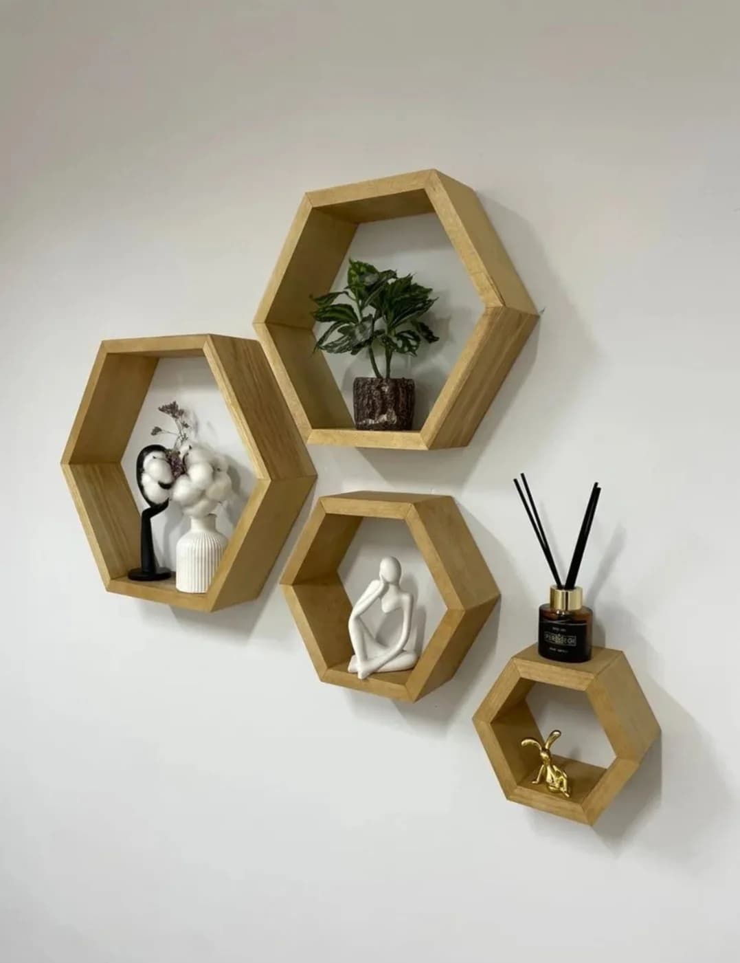 Rəf SO34, laminat, qəhvəyi, 35х40х10 sm — изображение 2