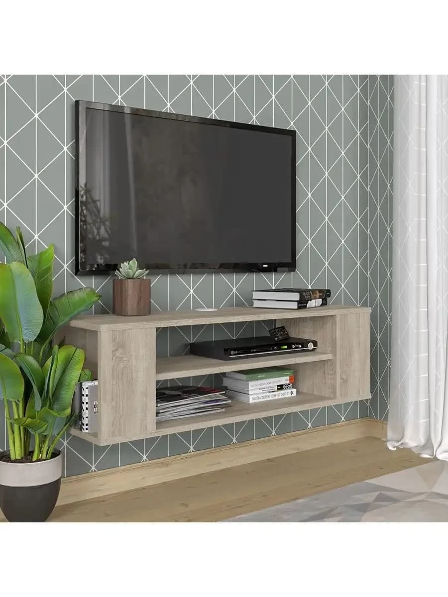 TV üçün tumba 20, laminat, sonoma, 30.1х28.8х100 sm — изображение 3