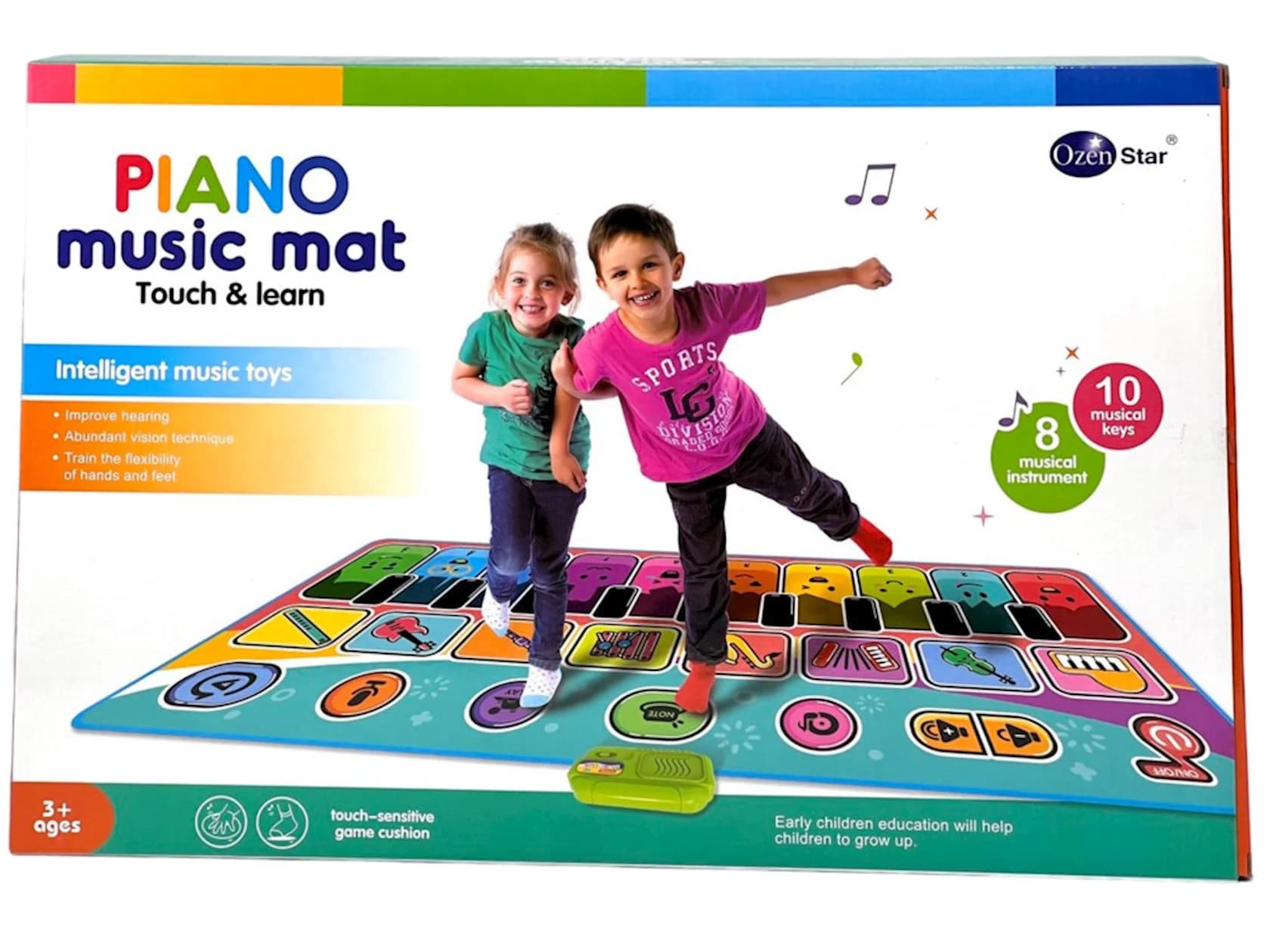 Oyuncaq pianino 757-04A Music Mat, 3+ yaş