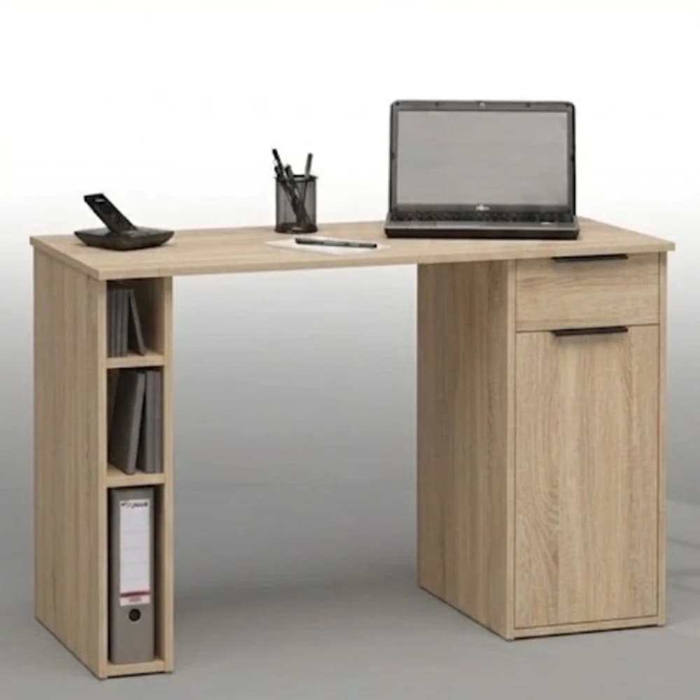 Yazı masası MB984, laminat, bej, 120x75x60 sm