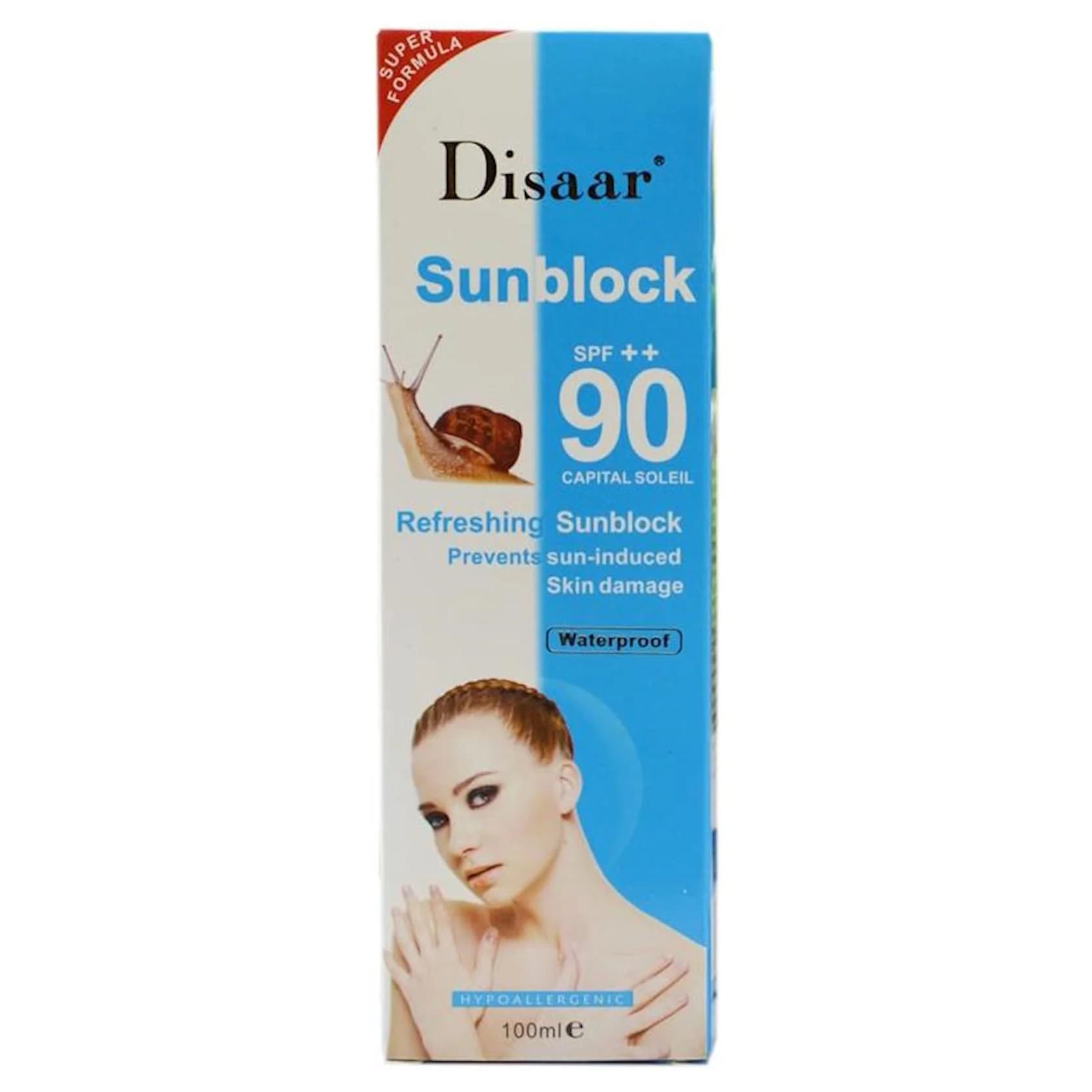 Günəşdən qoruyucu krem Disaar SPF 90 PA++ 100 мл