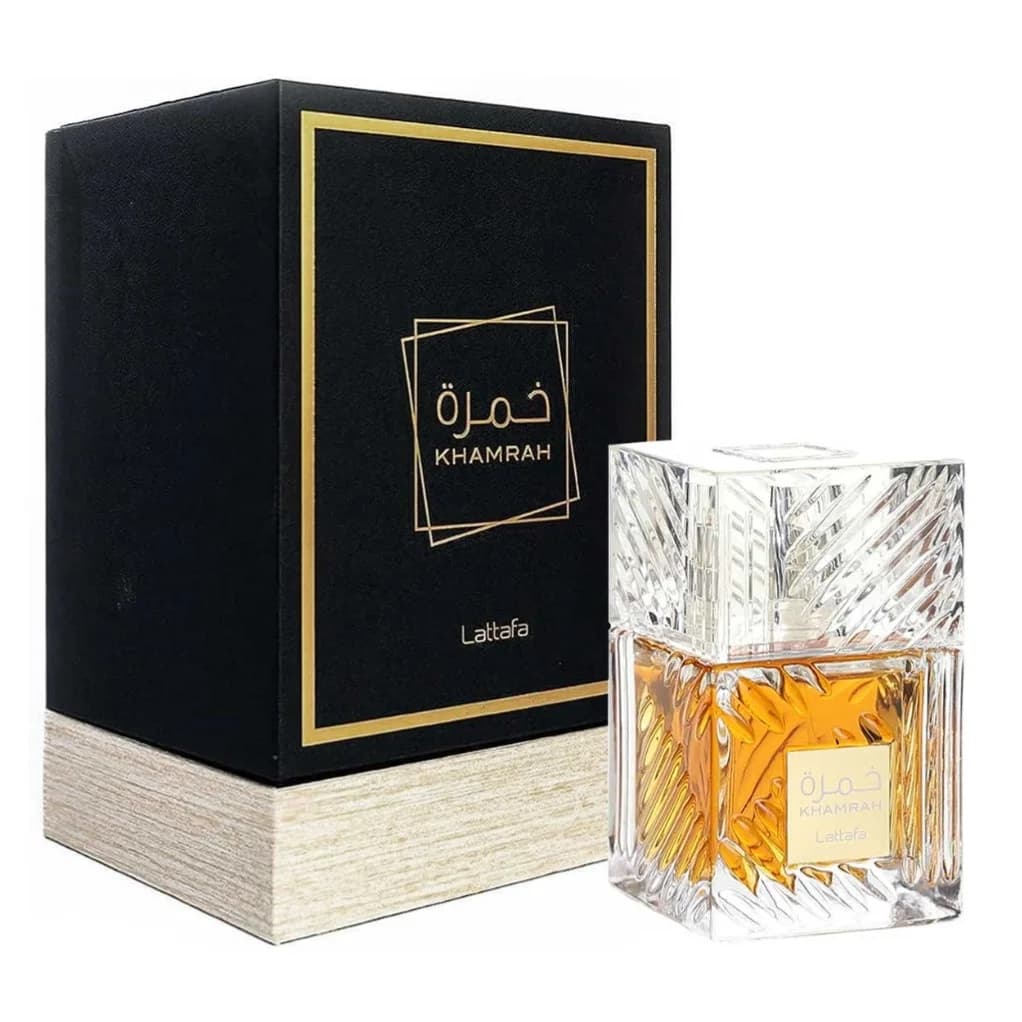 Lattafa Perfumes Khamrah ətir suyu uniseks 100 ml