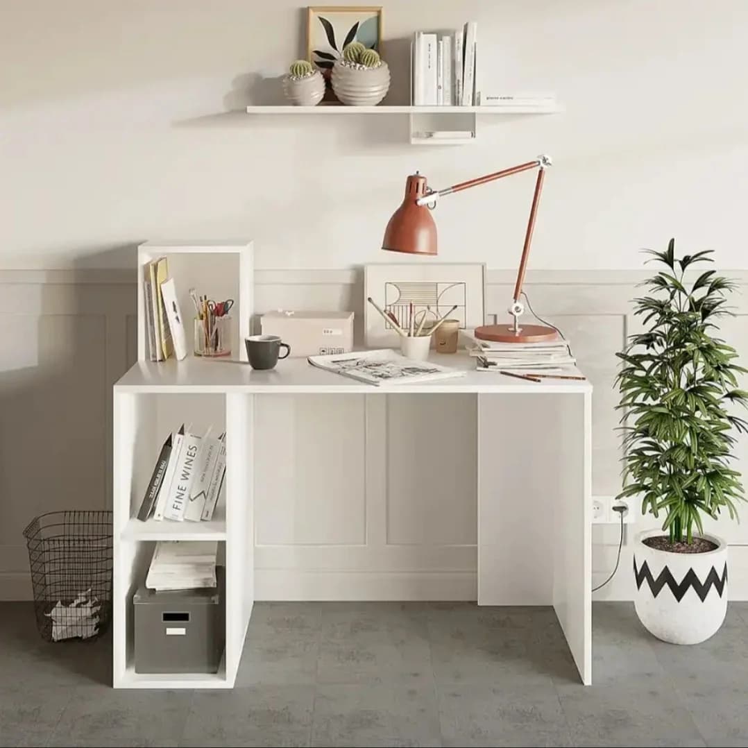 Yazı masası SO92, laminat, 120x60x107 sm, ağ