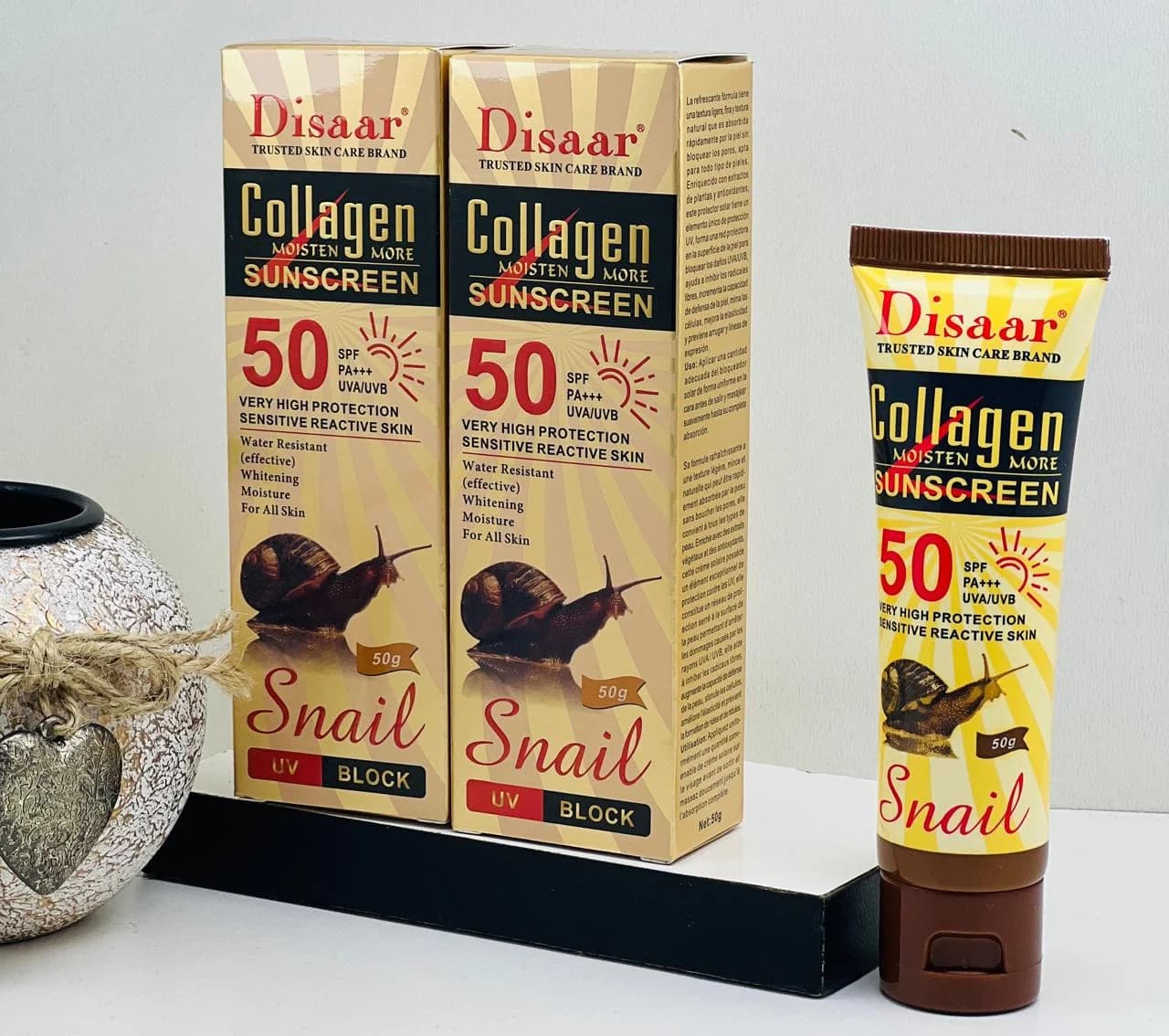 Günəşdən qoruyucu krem Dissar SPF50 PA+++, 50 ml