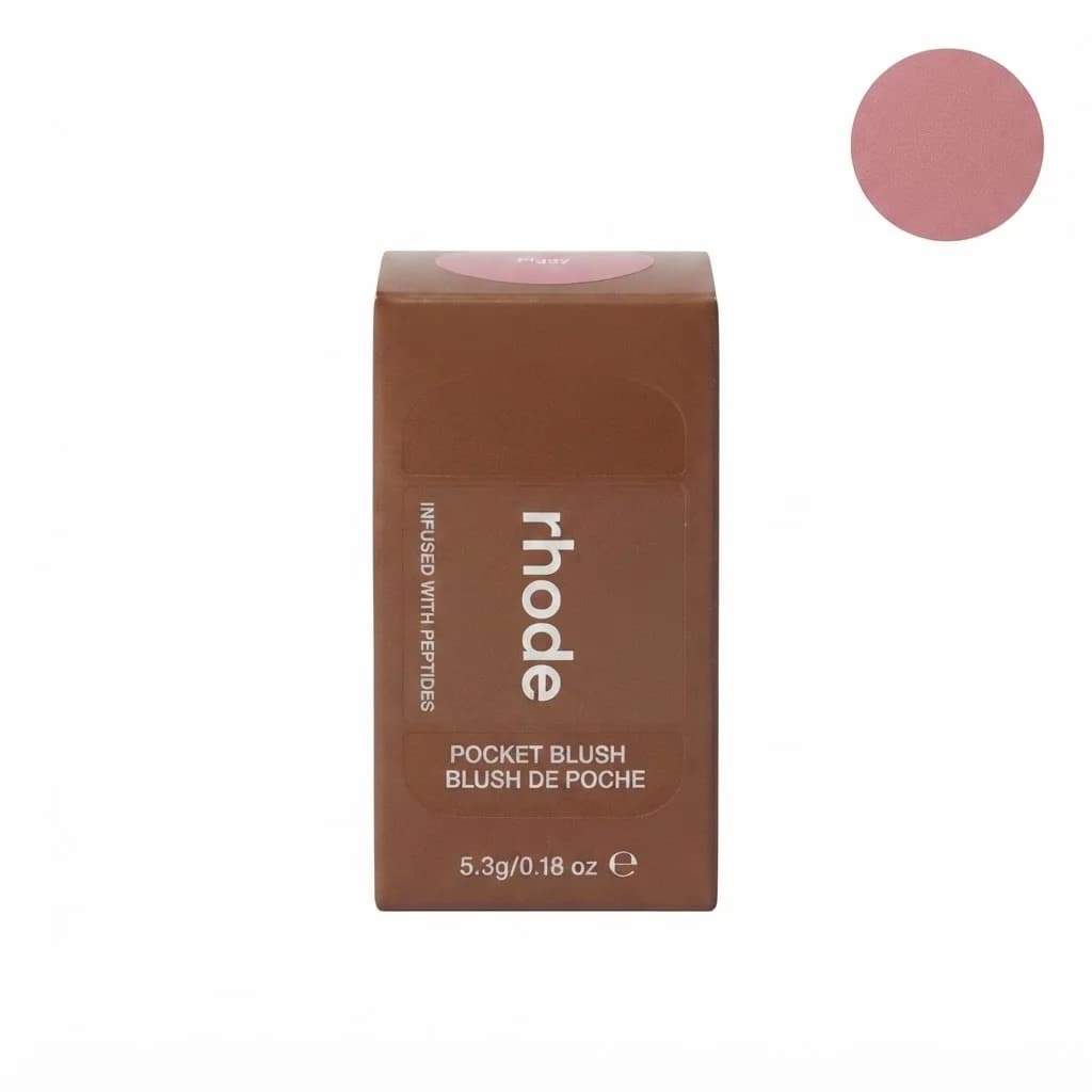 Ənlik-stik üz üçün Poket Blush, kremvari, Pink
