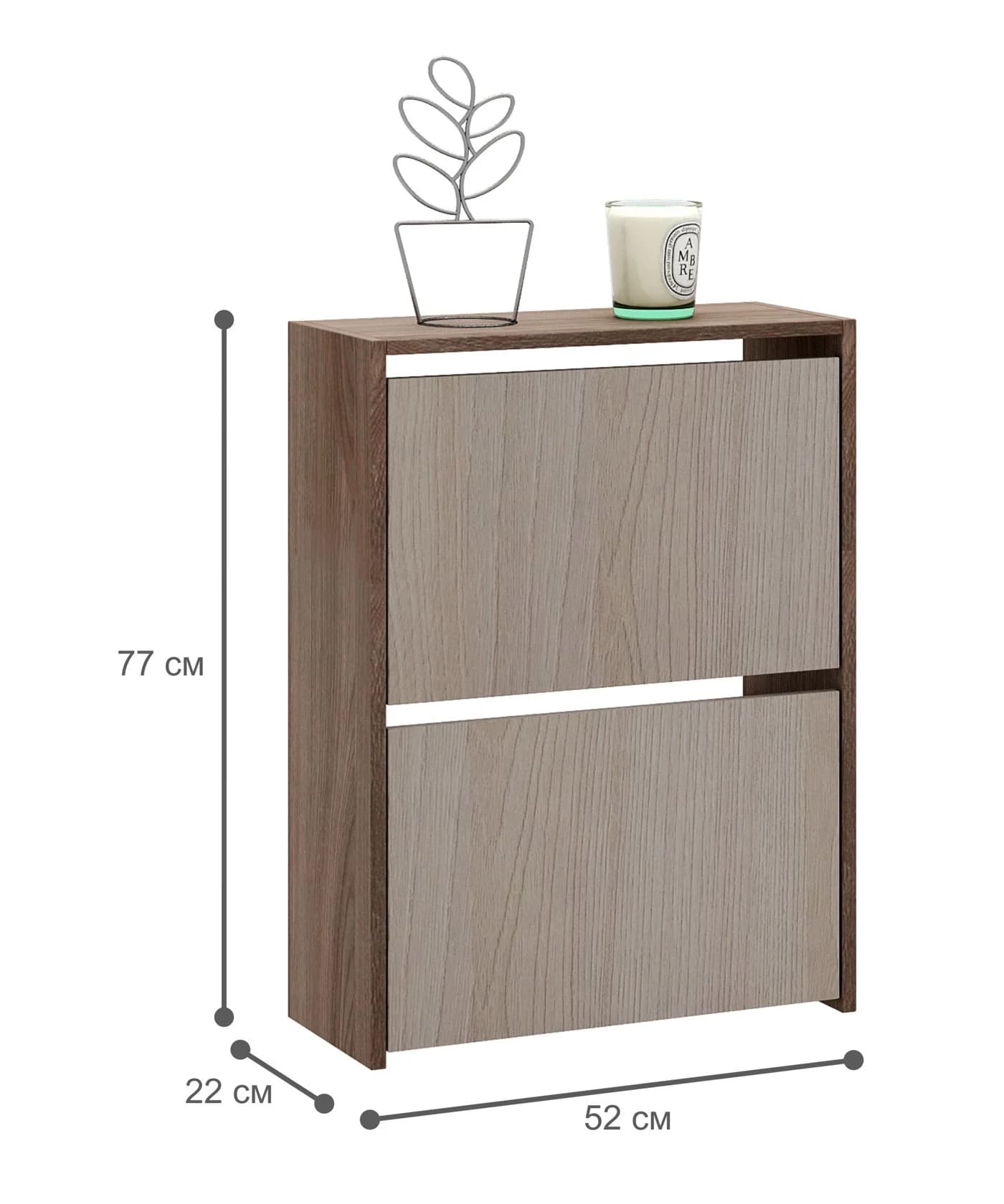Ayaqqabı üçün tumba No brand 77 sm 52 sm 4 əd Laminat — изображение 5