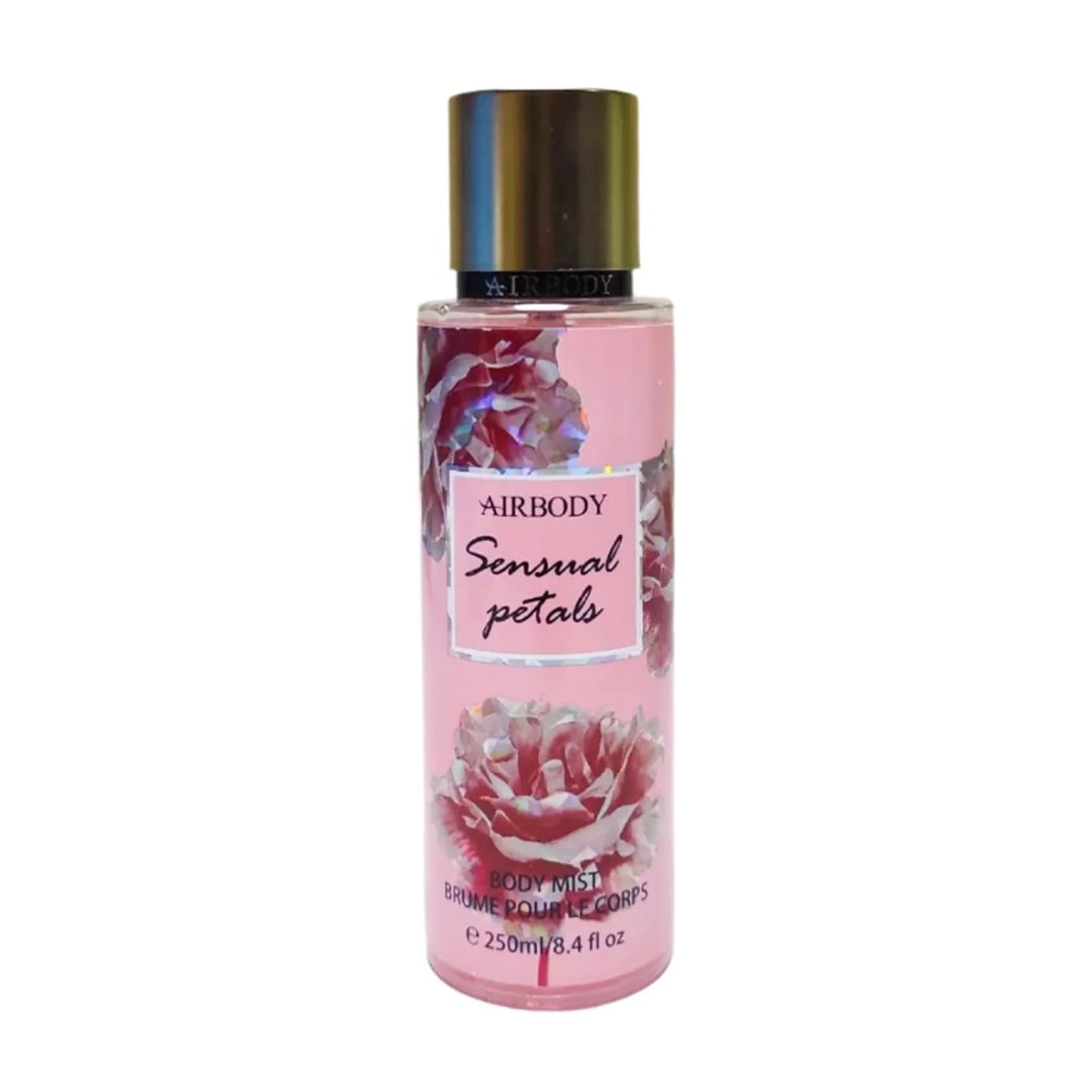 Bədən üçün ətirli sprey AirBody Sensual Petals 250 ml