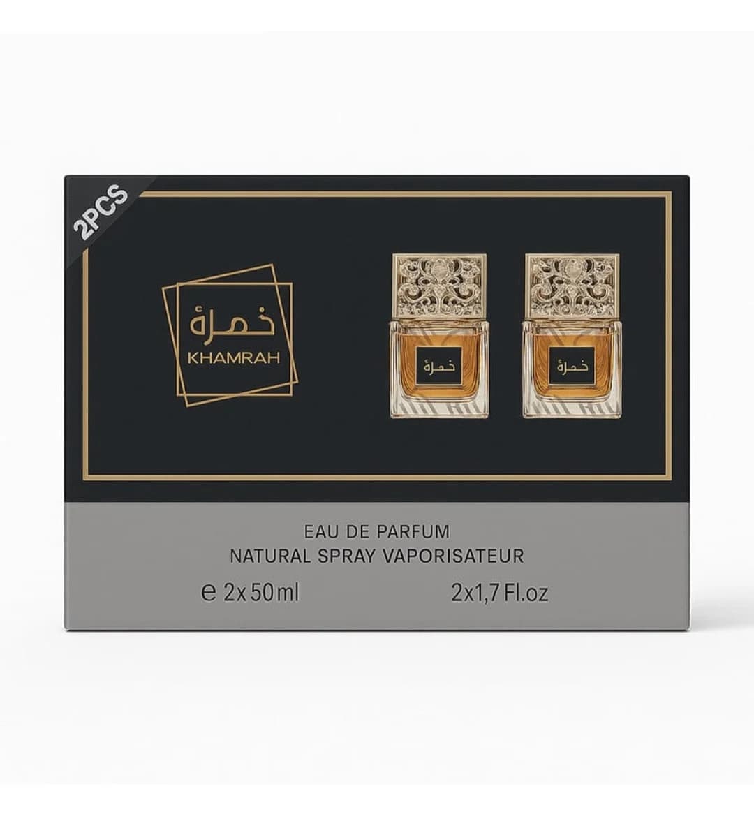 Khamrah kişilər üçün ətir suyu 2x50 ml