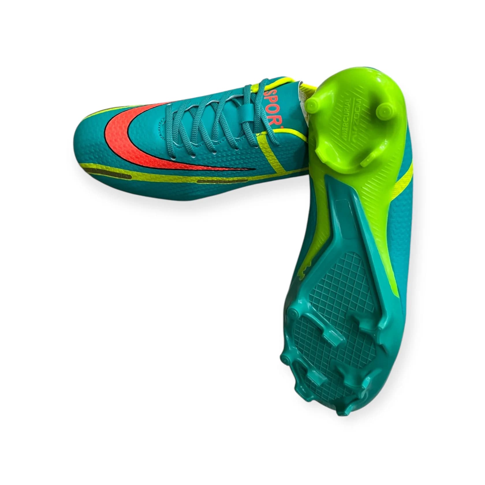 Futbol butsları 73063159, mavi, eko dəri/PVC/EVA, ölçü 42