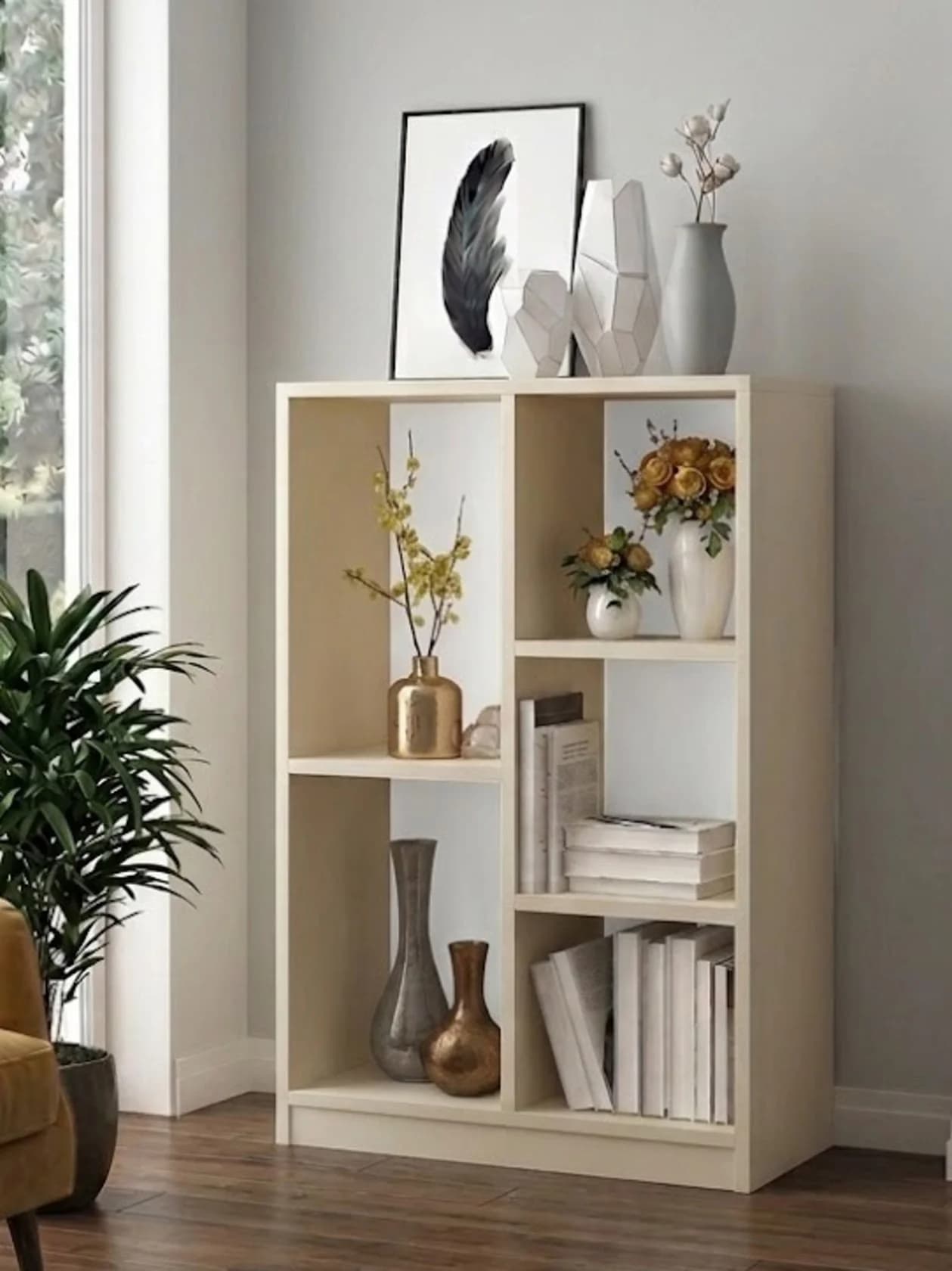 Stellaj MB17, laminat, bej, 90х50х28 sm