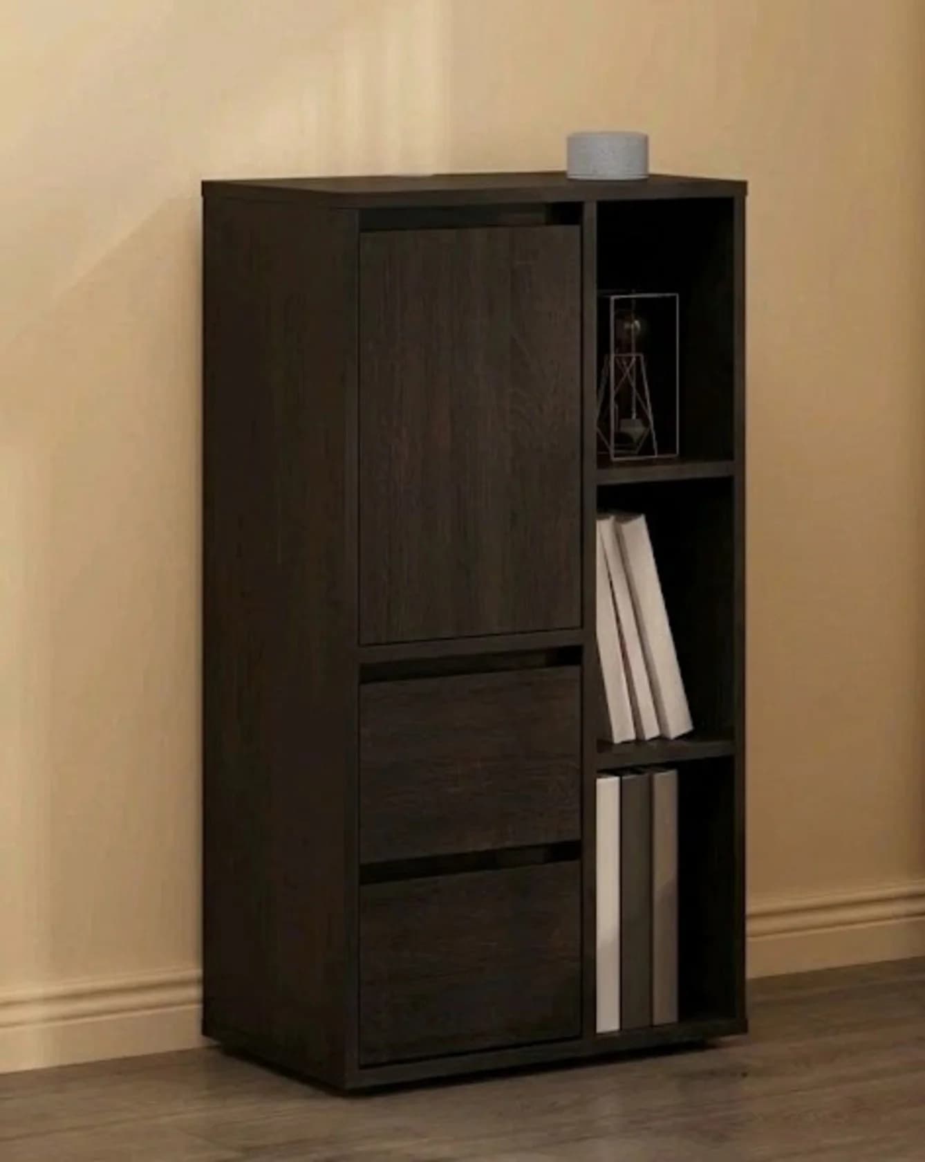 Tumba MB23, laminat, rəng Venge, 90x60x35 sm
