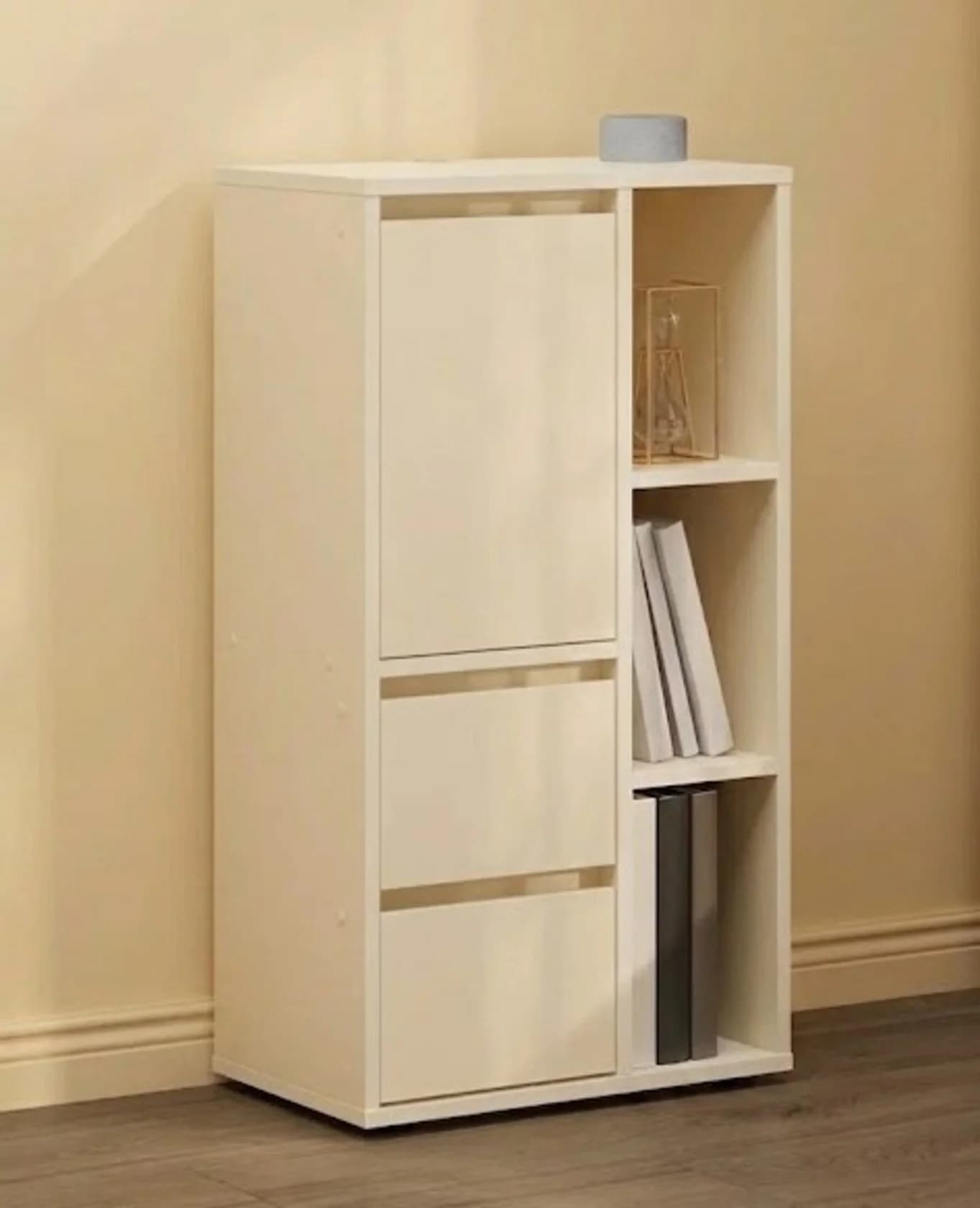 Tumba MB23, laminat, bej, 90x60x35 sm