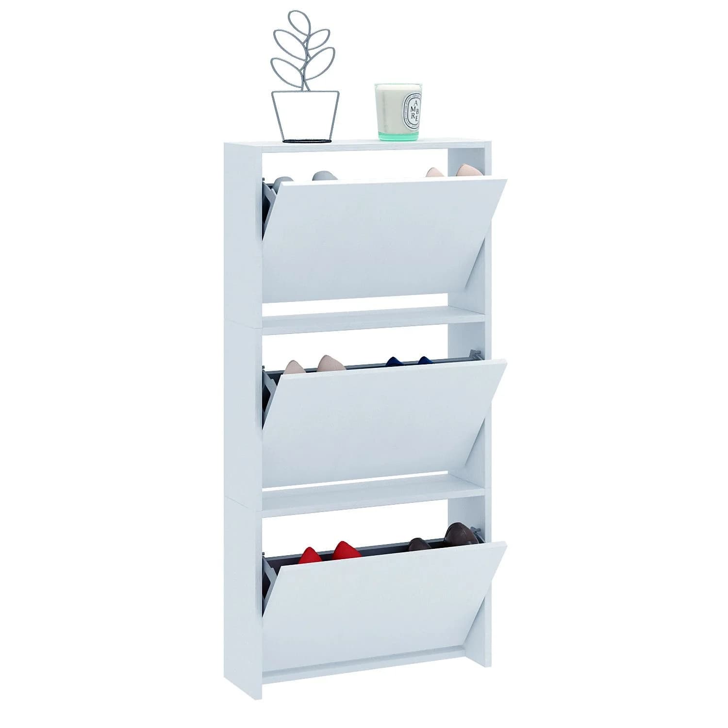 Ayaqqabı üçün tumba Yagmur 120 sm 52 sm 3 əd Laminat — изображение 2