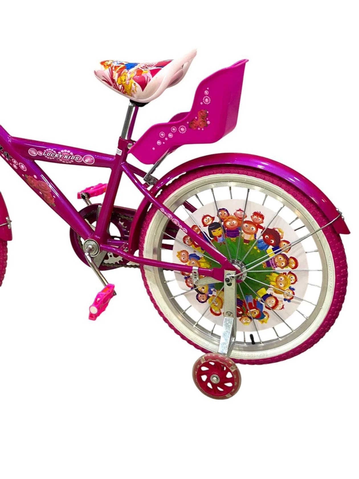Uşaq velosipedi Lucky Kids Winx 20", çəhrayı — image 5