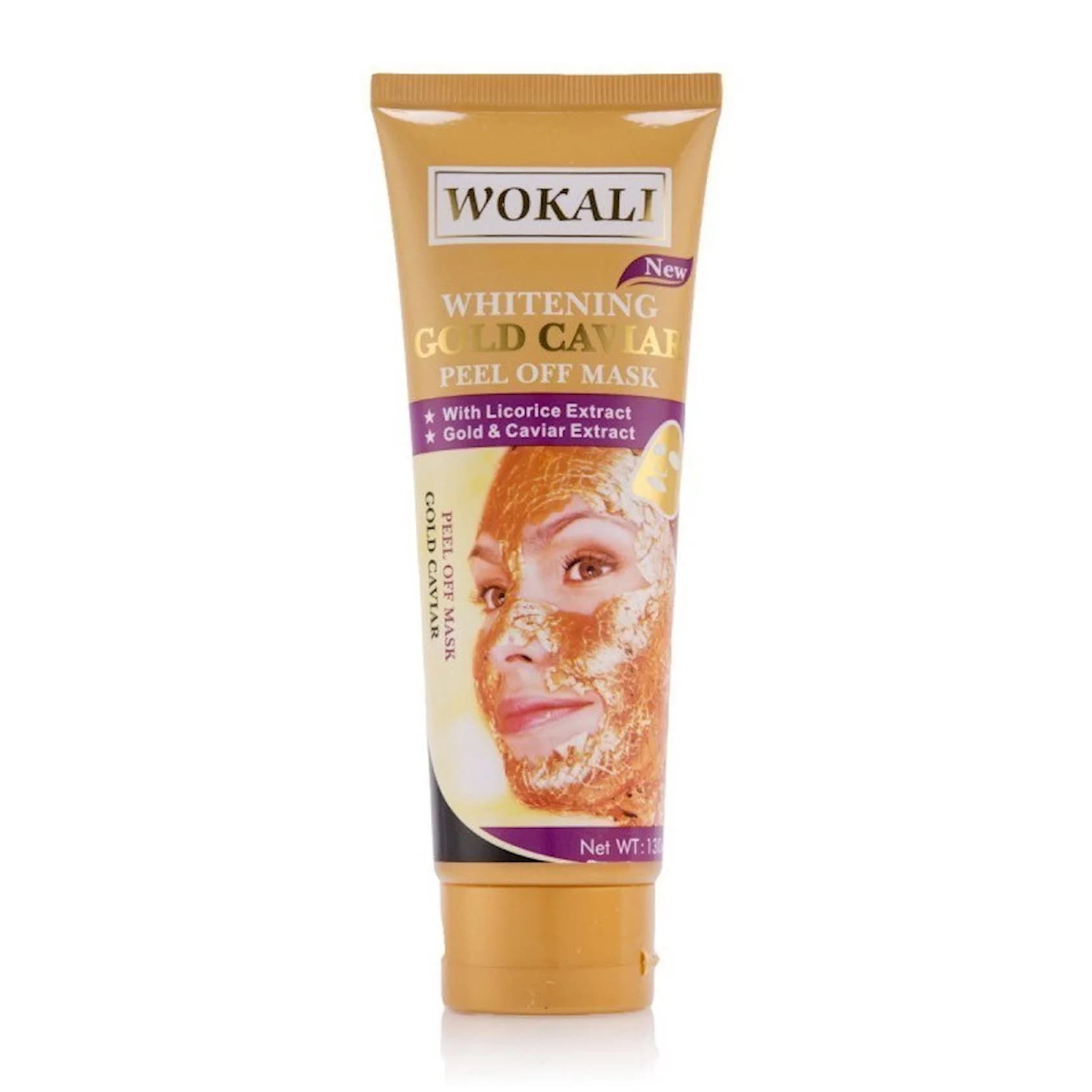 Üz maskası Wokali Whiting Gold Caviar 130 ml