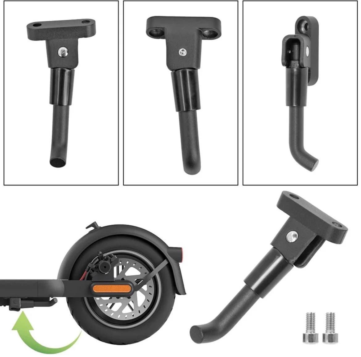 Elektrikli skuter üçün dayaq M365 SCR-10, alüminium, qara