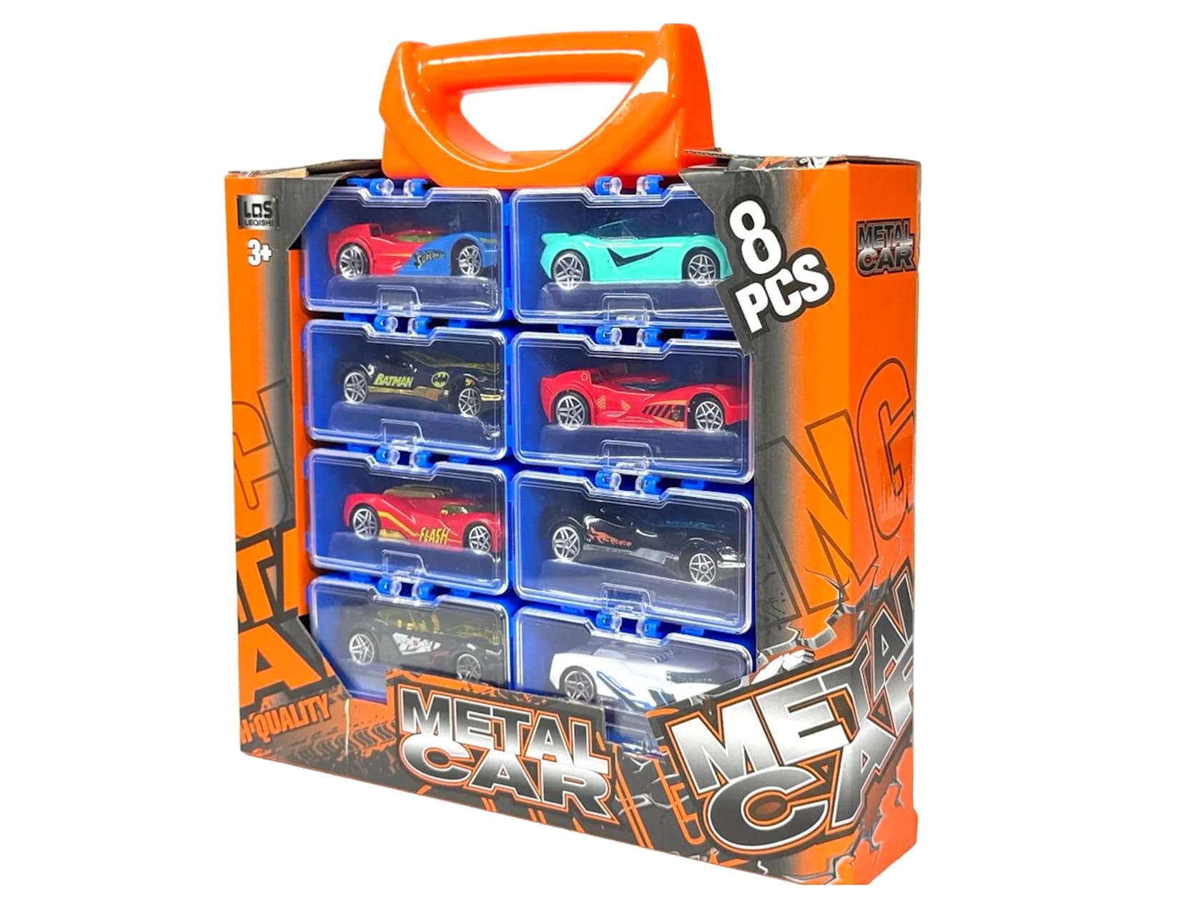 Maşın dəsti Metal Car 3102-1, 8 əd, 3 yaşdan — şəkil 2