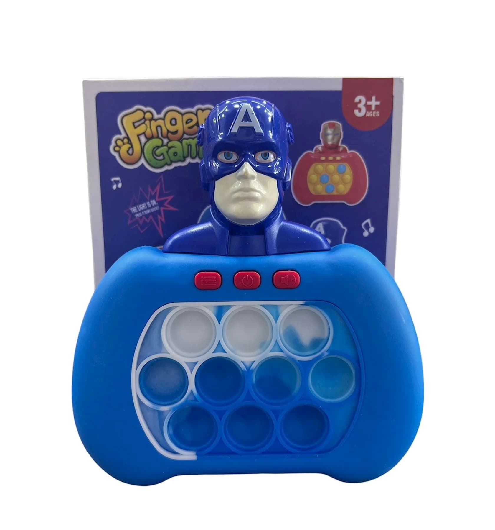 İnteraktiv antistress oyuncaq Pop It 8309B, 3-9 yaş, göy