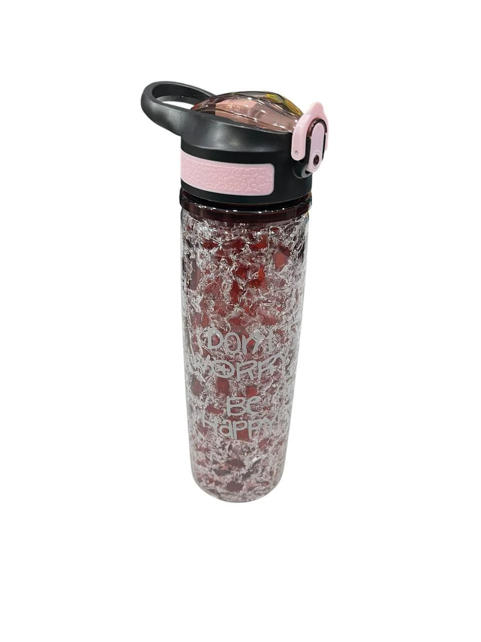 İdman su qabı Eyun, qırmızı, 500 ml