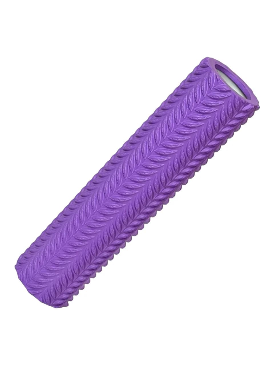 Yoga üçün rolik S34, bənövşəyi, 11x45 sm