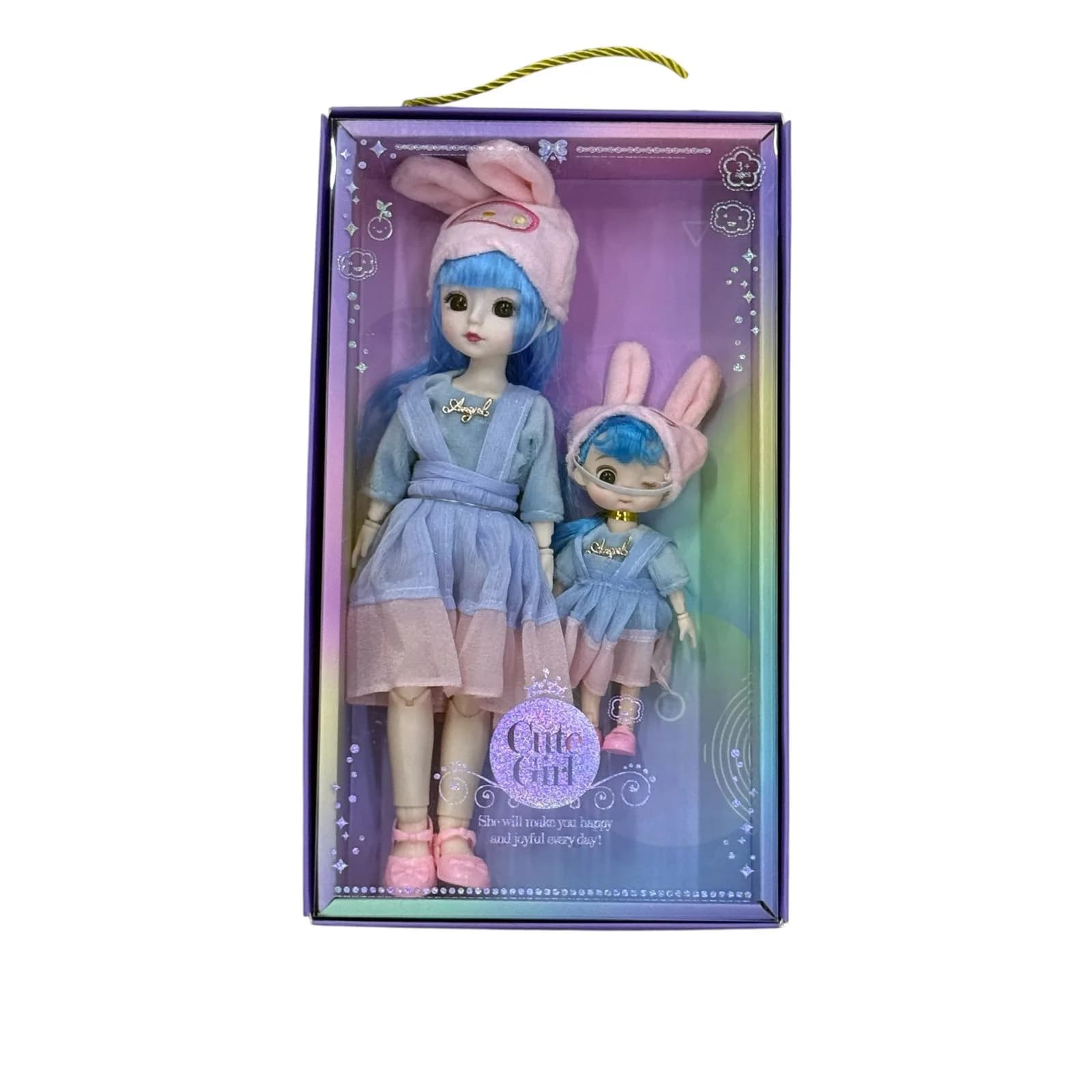 Kukla Cute Girl 2023-05, 30 sm, 3+ yaş