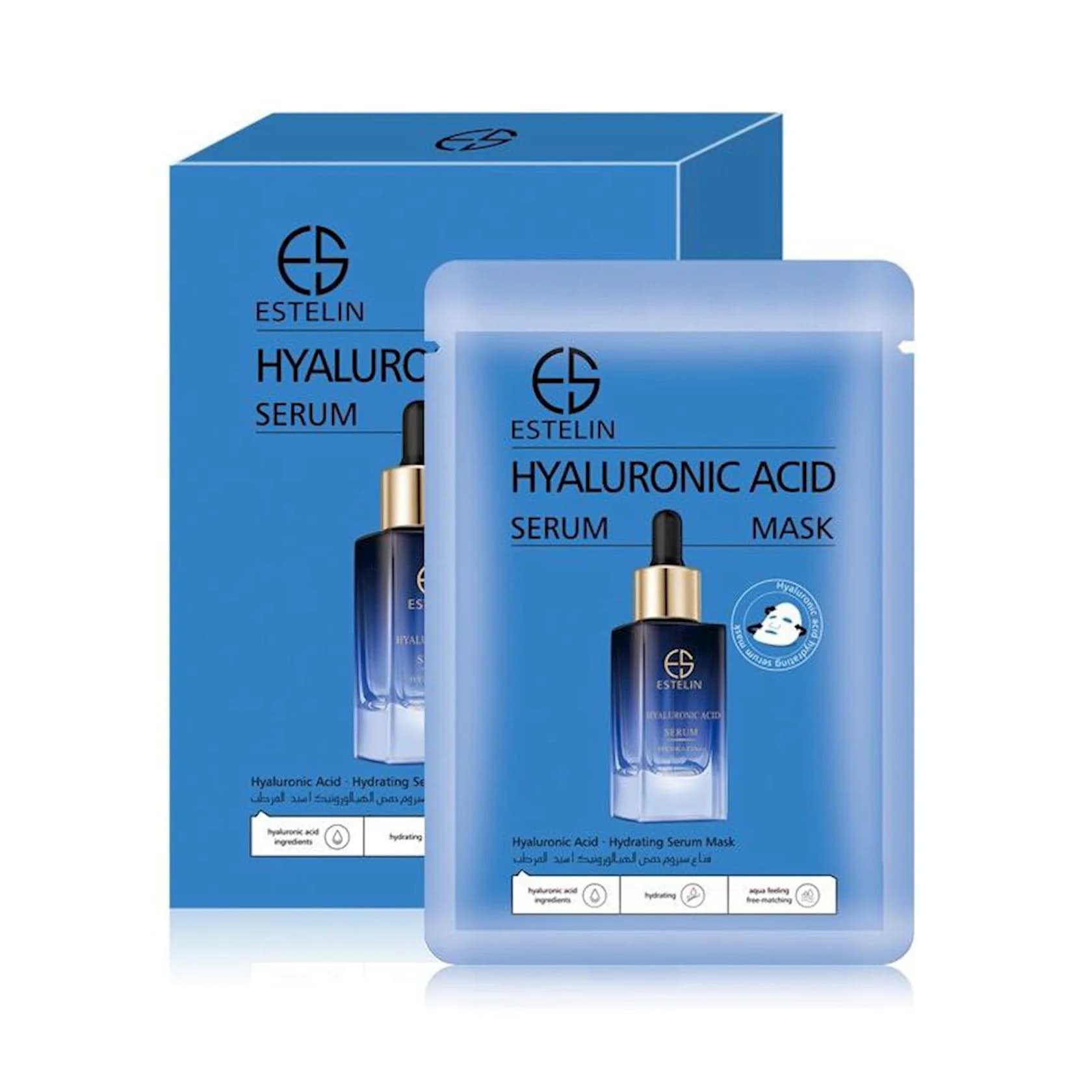 Parça maskası Estelin Hyaluronic Acid Mask 25 ml