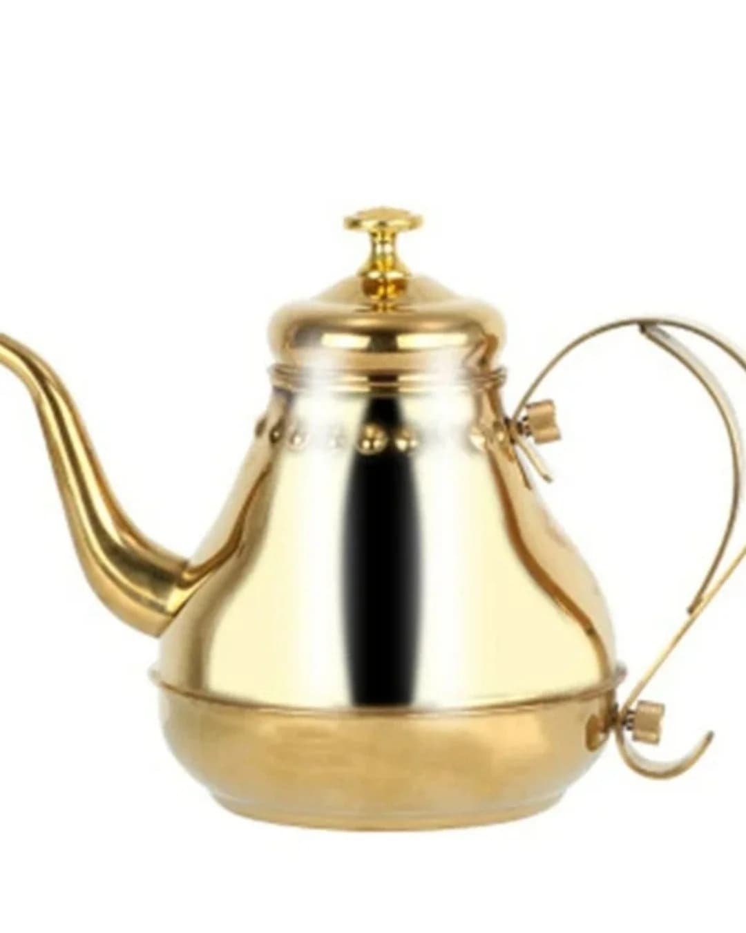 Çaydan paslanmayan polad, qaz boğazlı, sarı, 800 ml - GS Çaydan sarı 800 ml