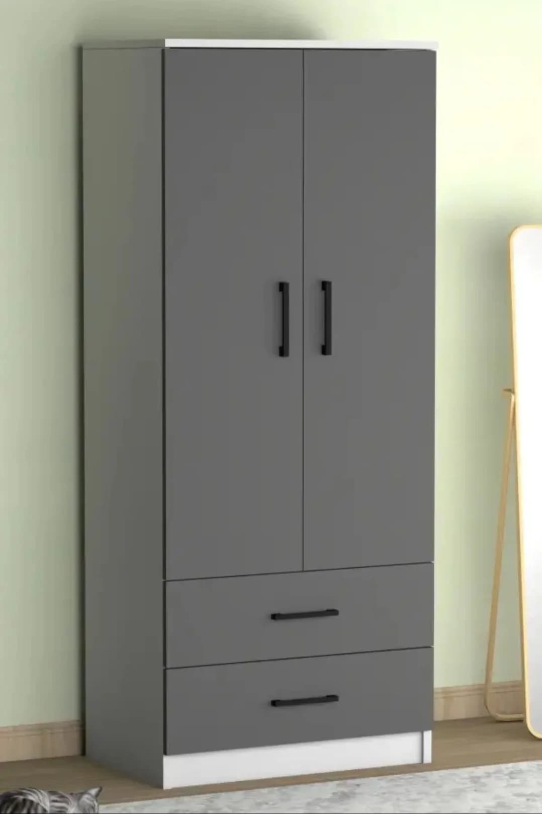Döşəməüstü dolab SO87, laminat, 172x60x45 sm — image 2