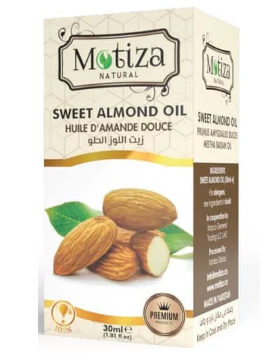 Şirin badam yağı Motiza Natural 30 ml