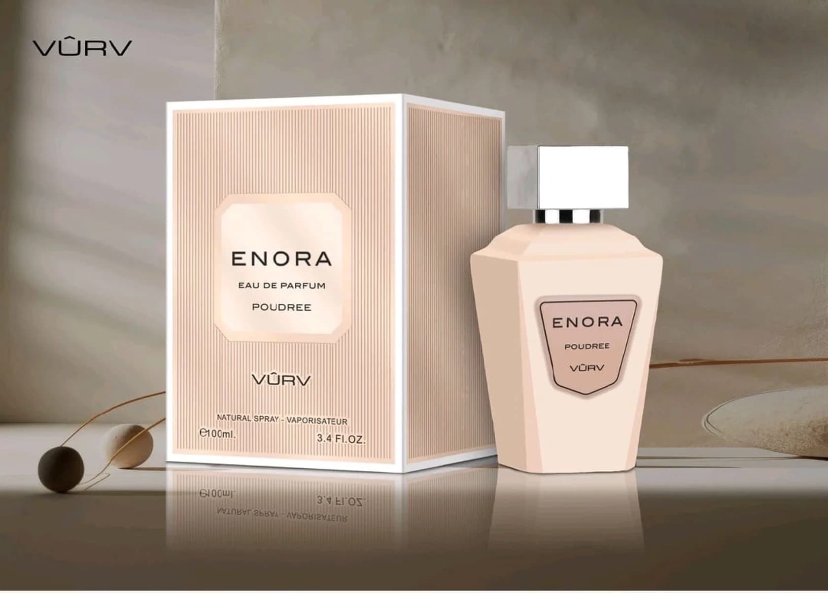 Vurv Enora Poudree uniseks ətir suyu 100 ml