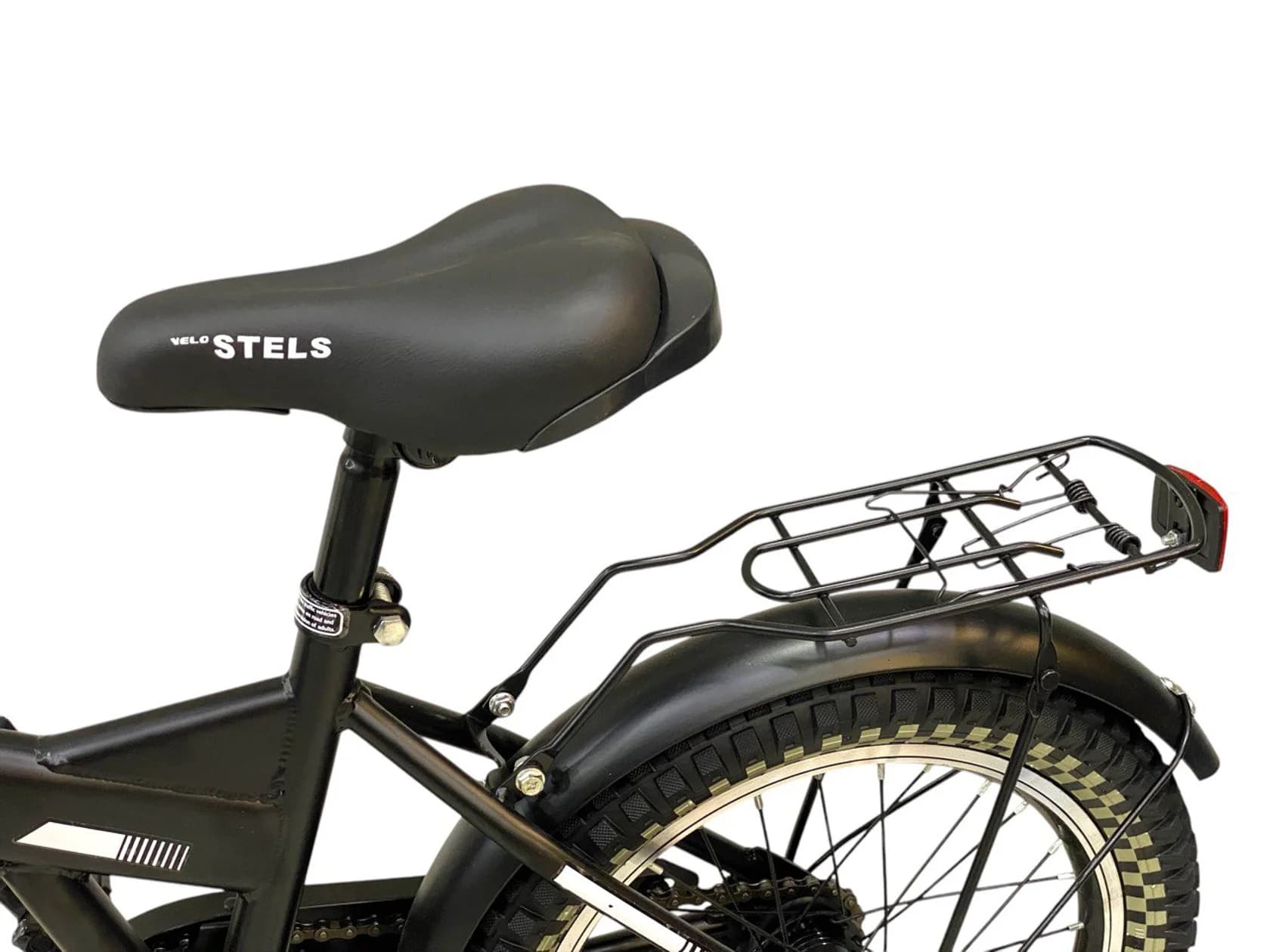Qatlanan velosiped Stels 16", qara — image 2