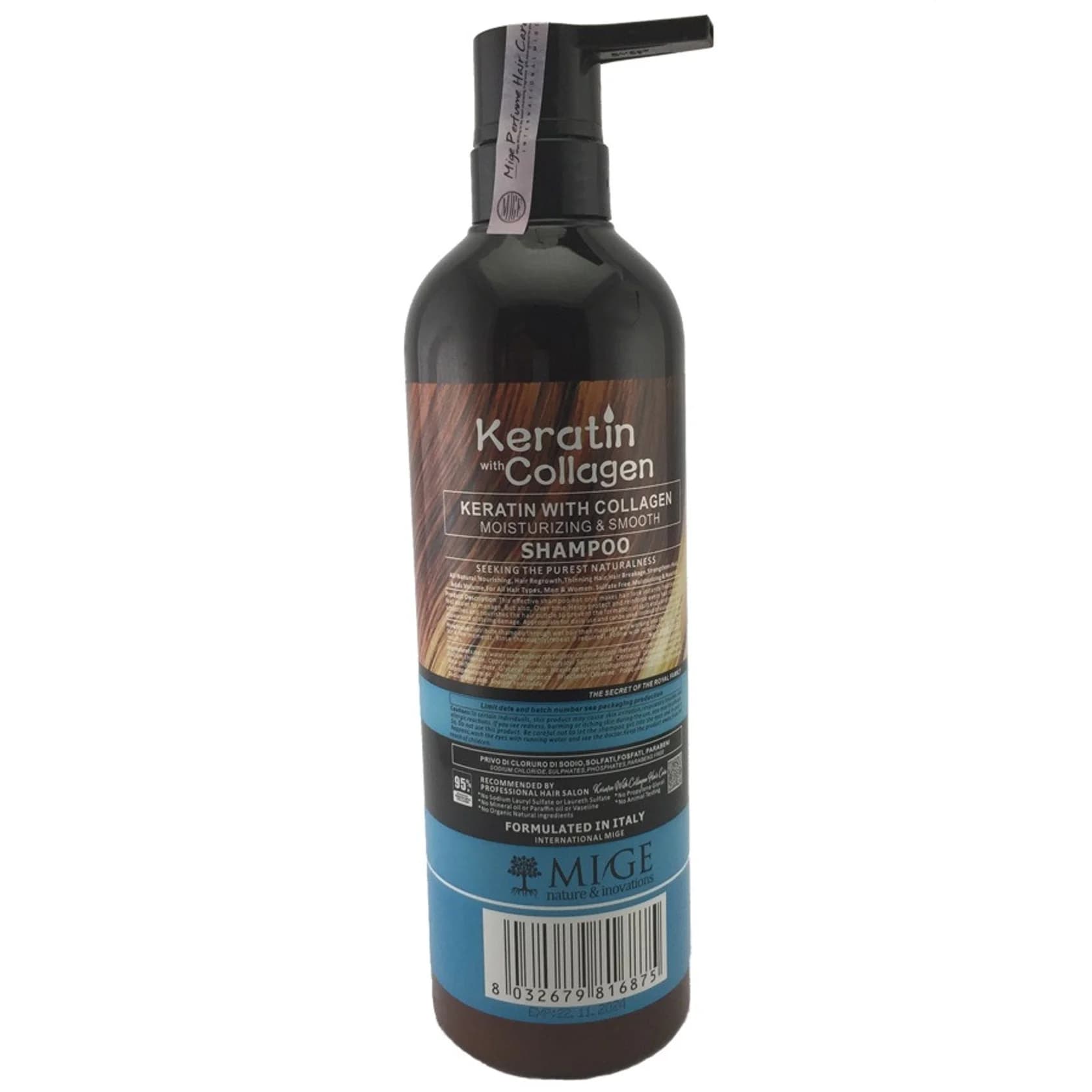Şampun Mige Keratin with Collagen 780 ml