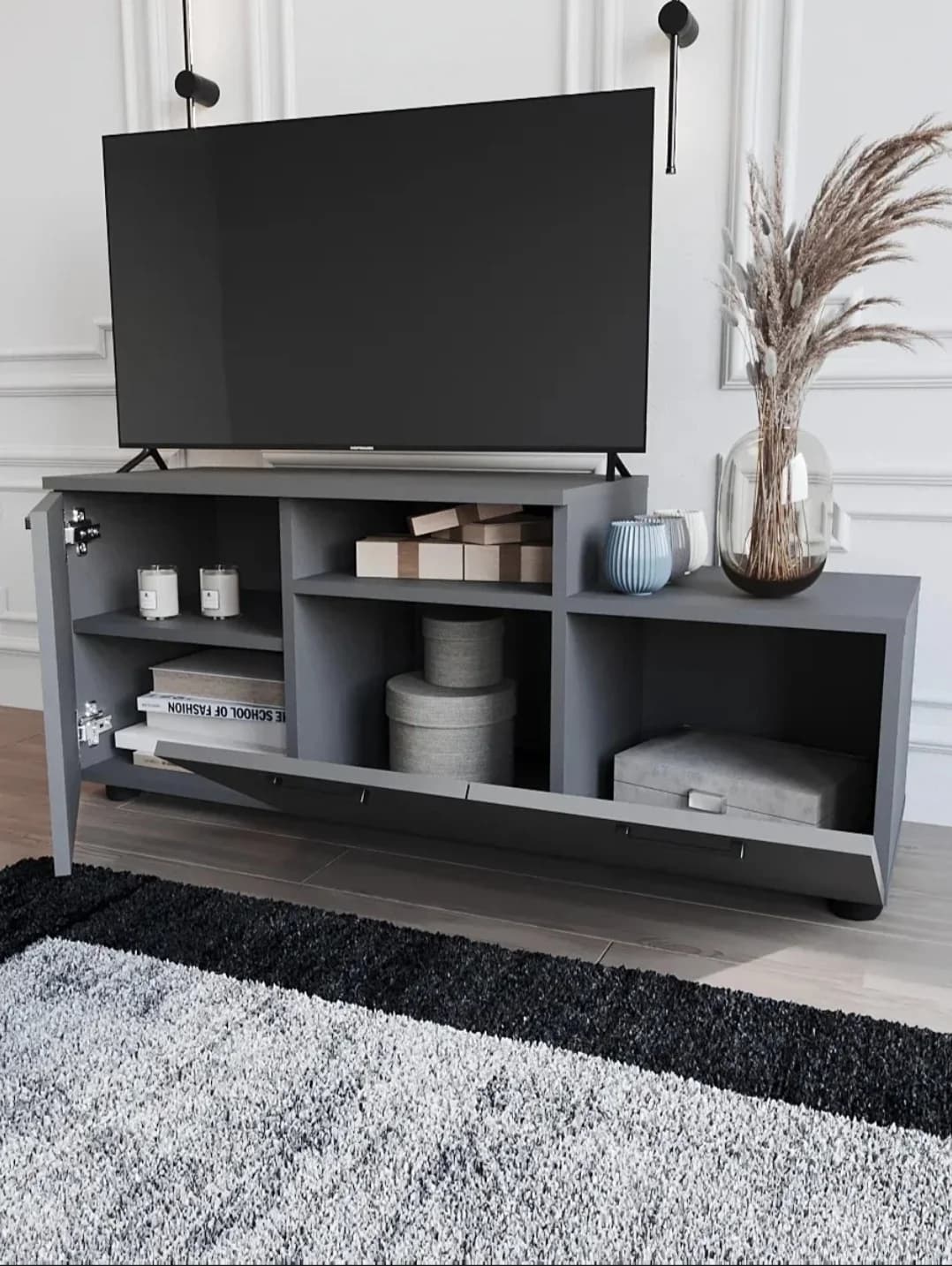 Tv üçün tumba SO0018, 105x41 sm — изображение 5