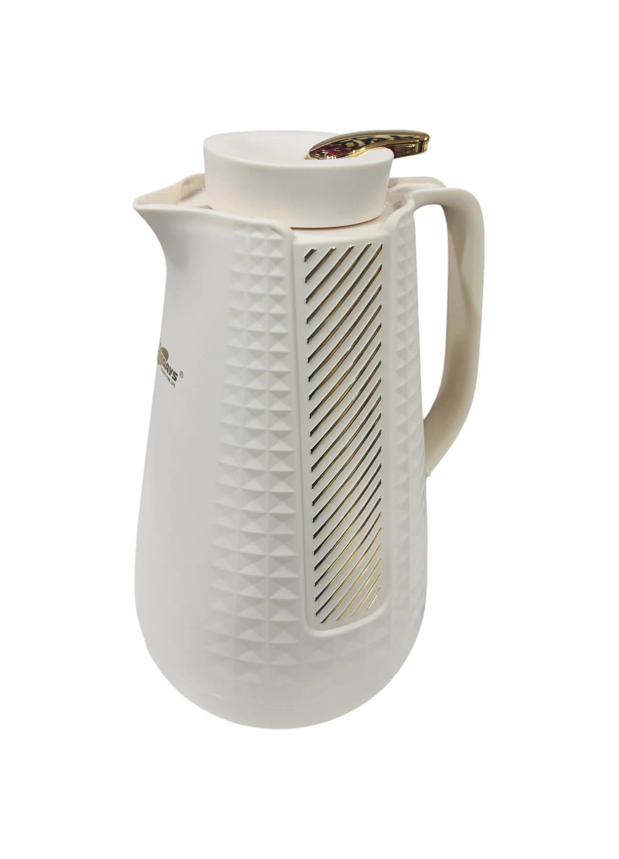 Termos Daydays GR-31, 1 l, ağ/qızılı
