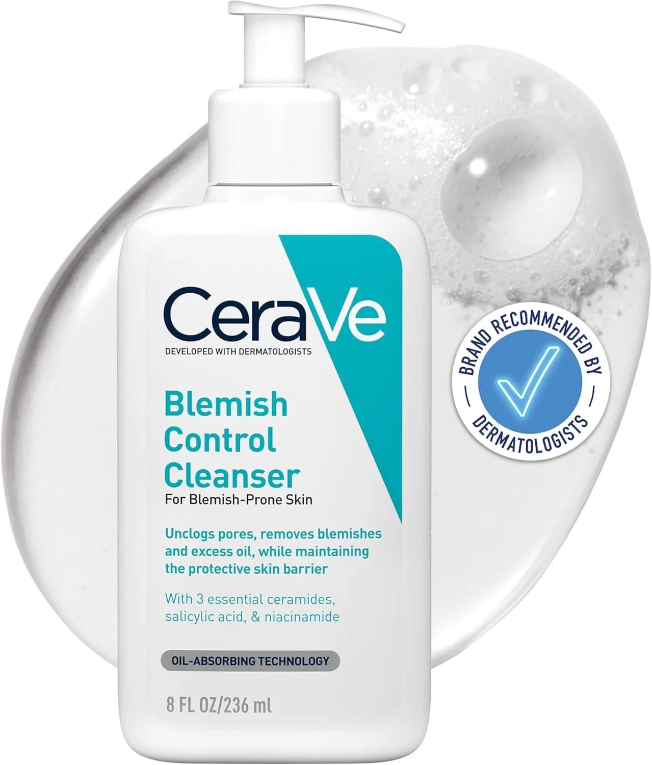 Problemli dəri üçün təmizləyici gel Blemish Control Cleanser, 236 ml