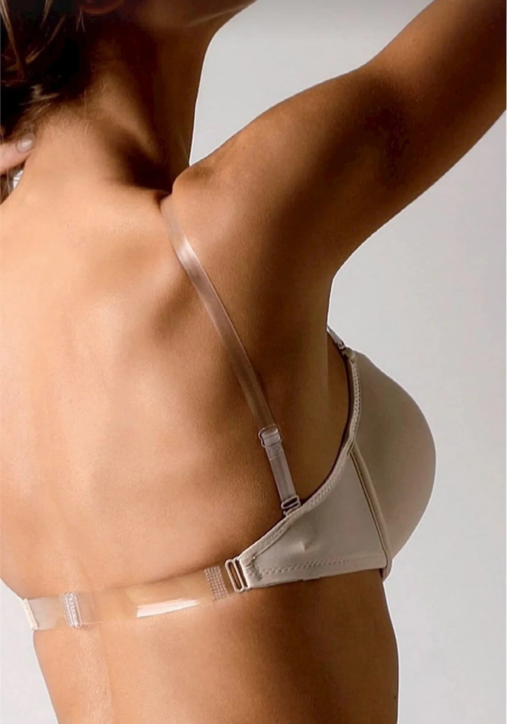 Qadınlar üçün çiyinbağları ST-7012, şəffaf, One size