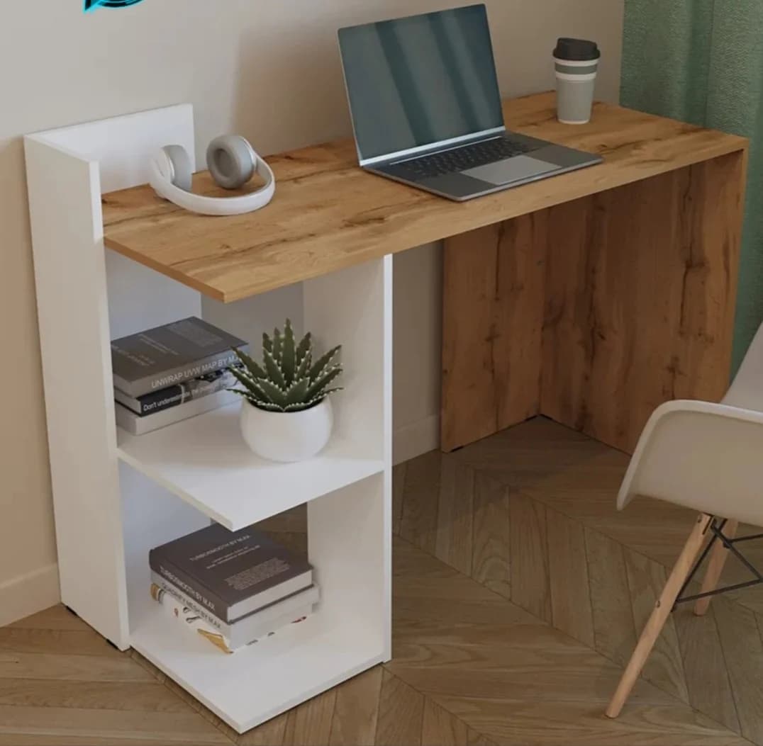 Yazı masası SOA017, laminat, ağ, 111.6х86.5х51.6 sm — изображение 2